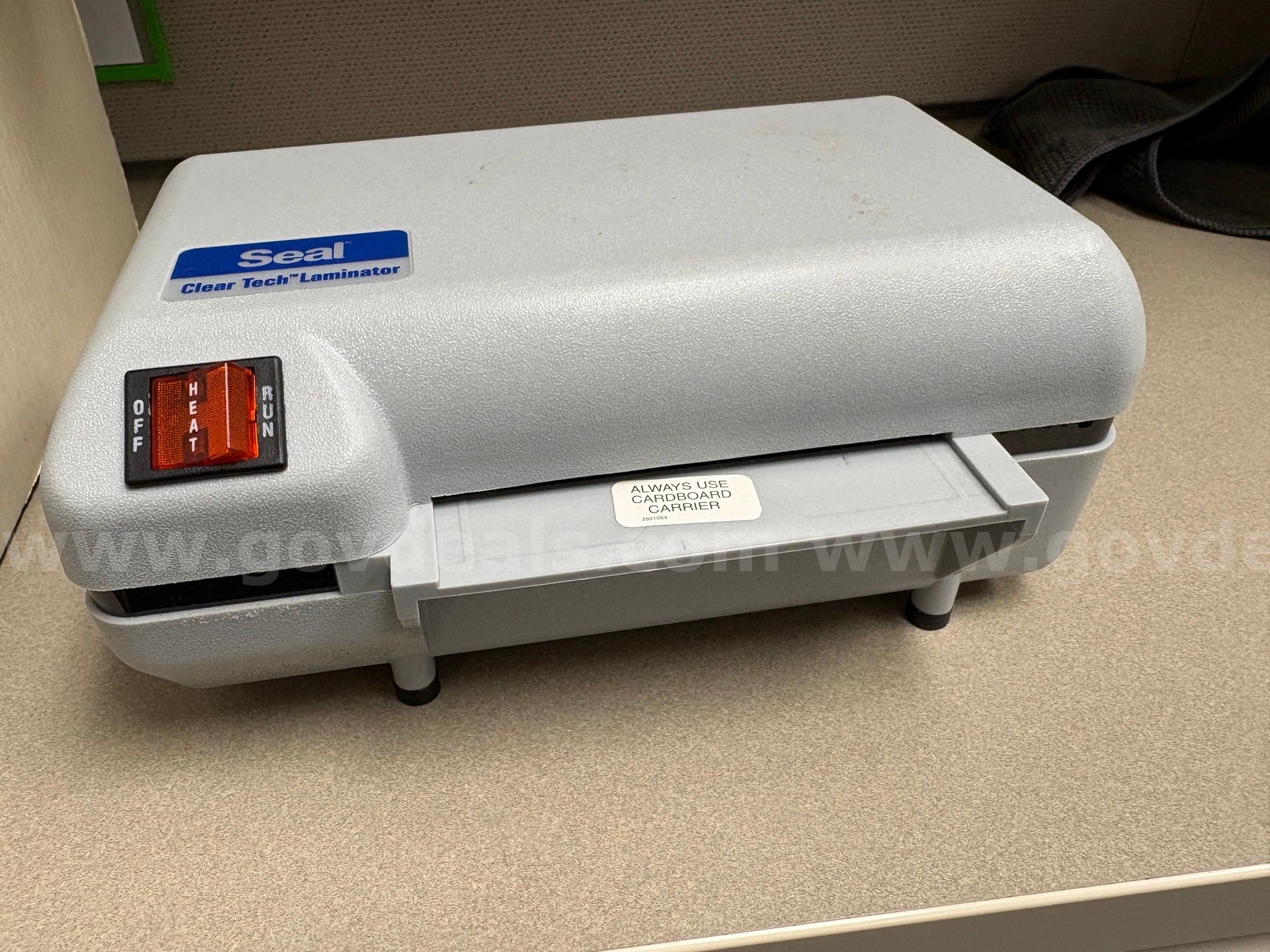 Badge Laminator - Seal CT 400  400 Government Surplus Auction - Photo #2