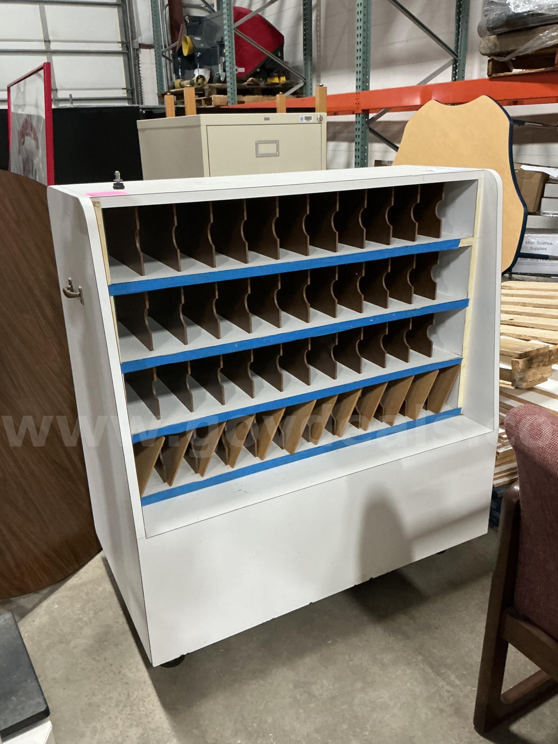 Rolling Storage with Slots   Government Surplus Auction - Primary Photo