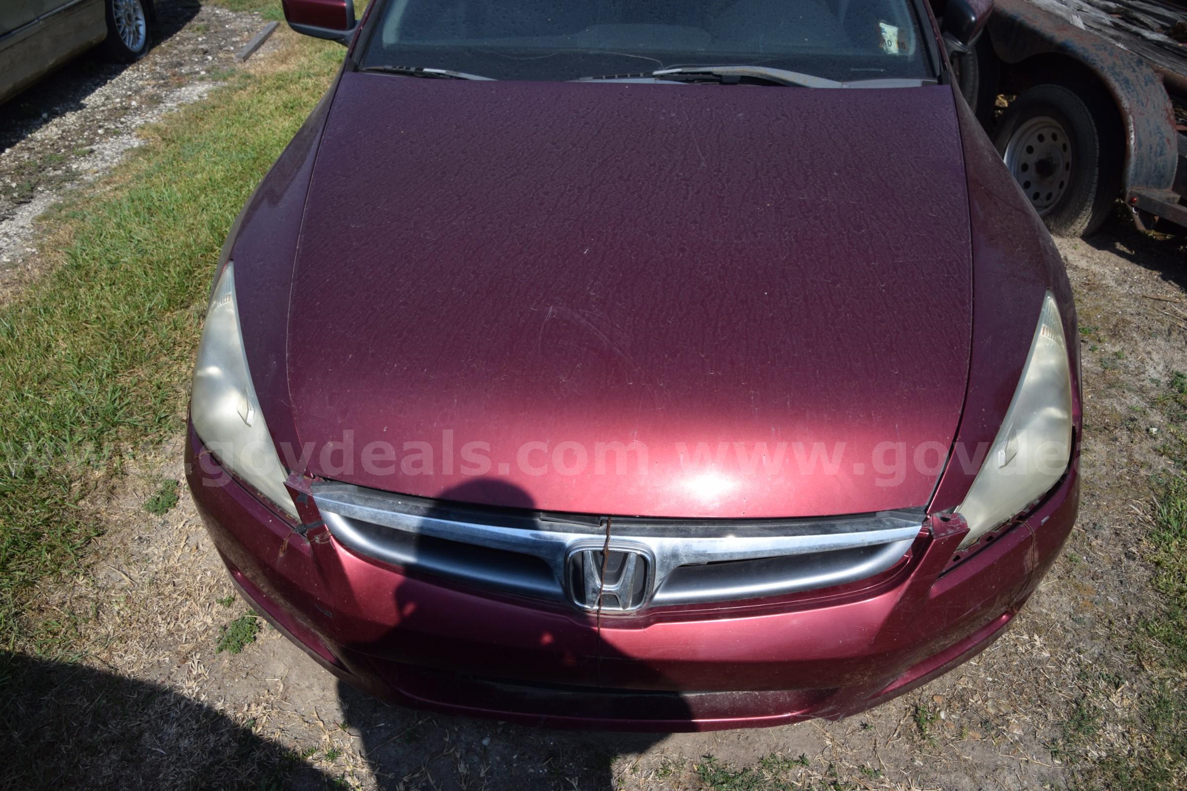 2006 Honda Accord Honda Accord Government Surplus Auction - Photo #2