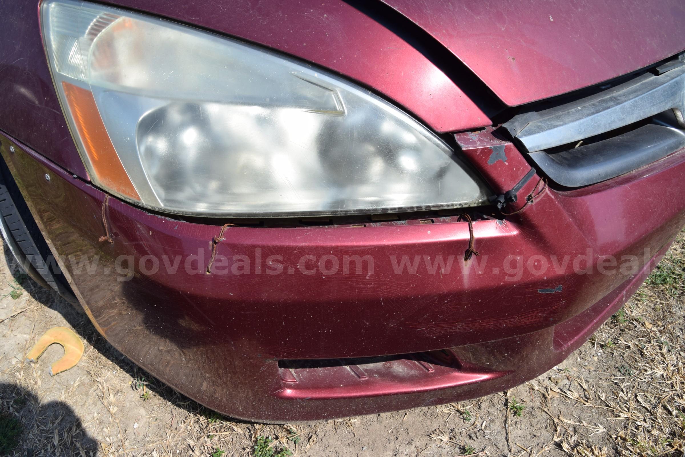 2006 Honda Accord Honda Accord Government Surplus Auction - Photo #4