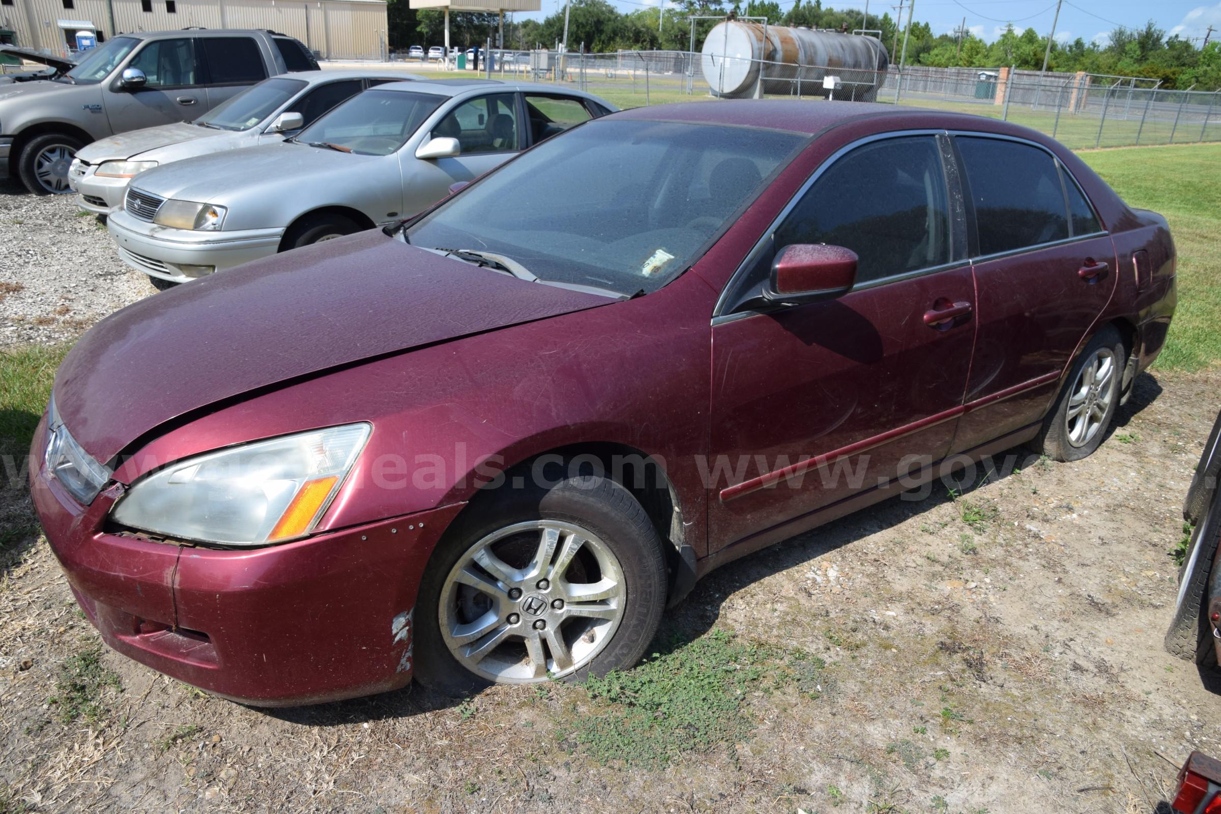 2006 Honda Accord Honda Accord Government Surplus Auction - Photo #6