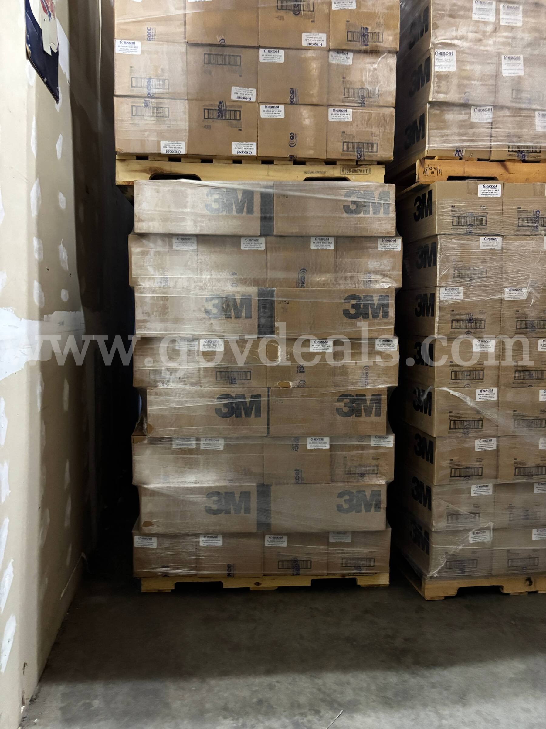 Lot of Excel 3M-N95 Masks   Government Surplus Auction - Photo #6
