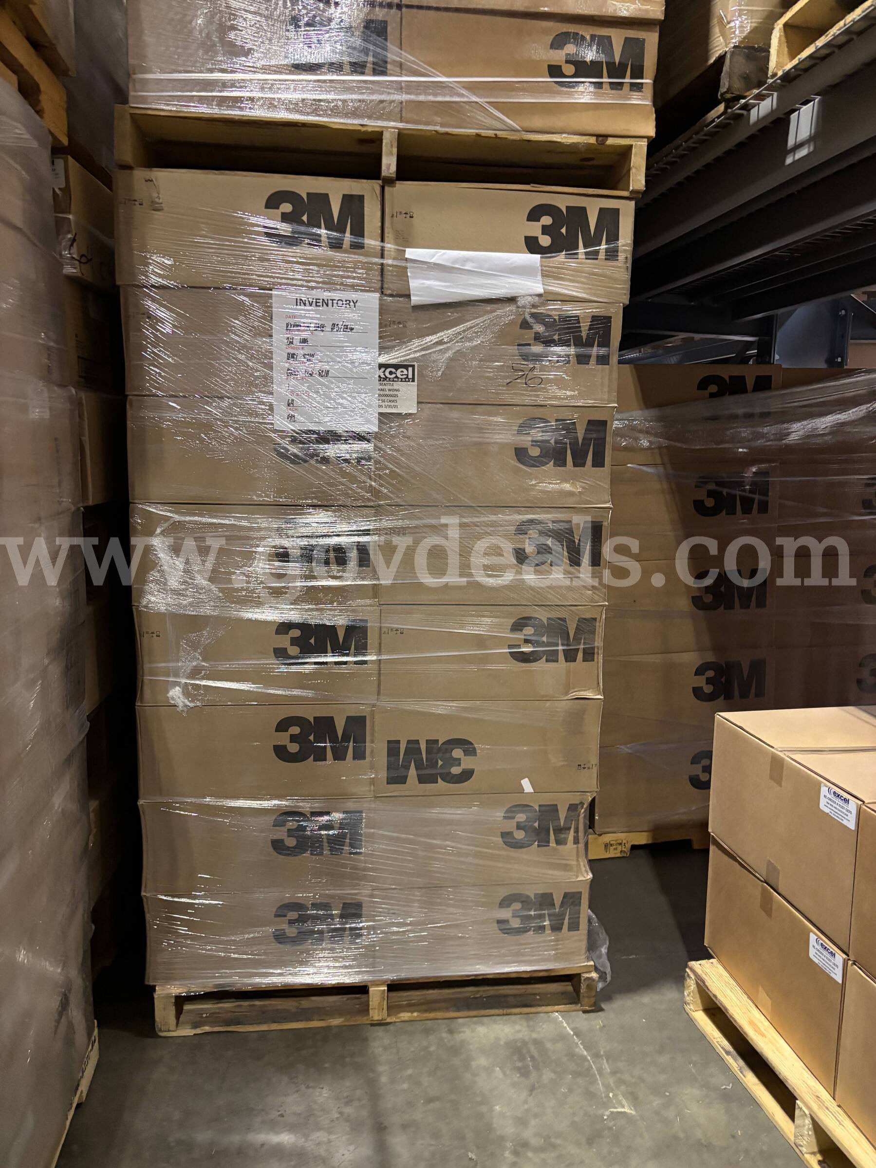 4 Pallets of Excel 3M-N95 Masks   Government Surplus Auction - Photo #4