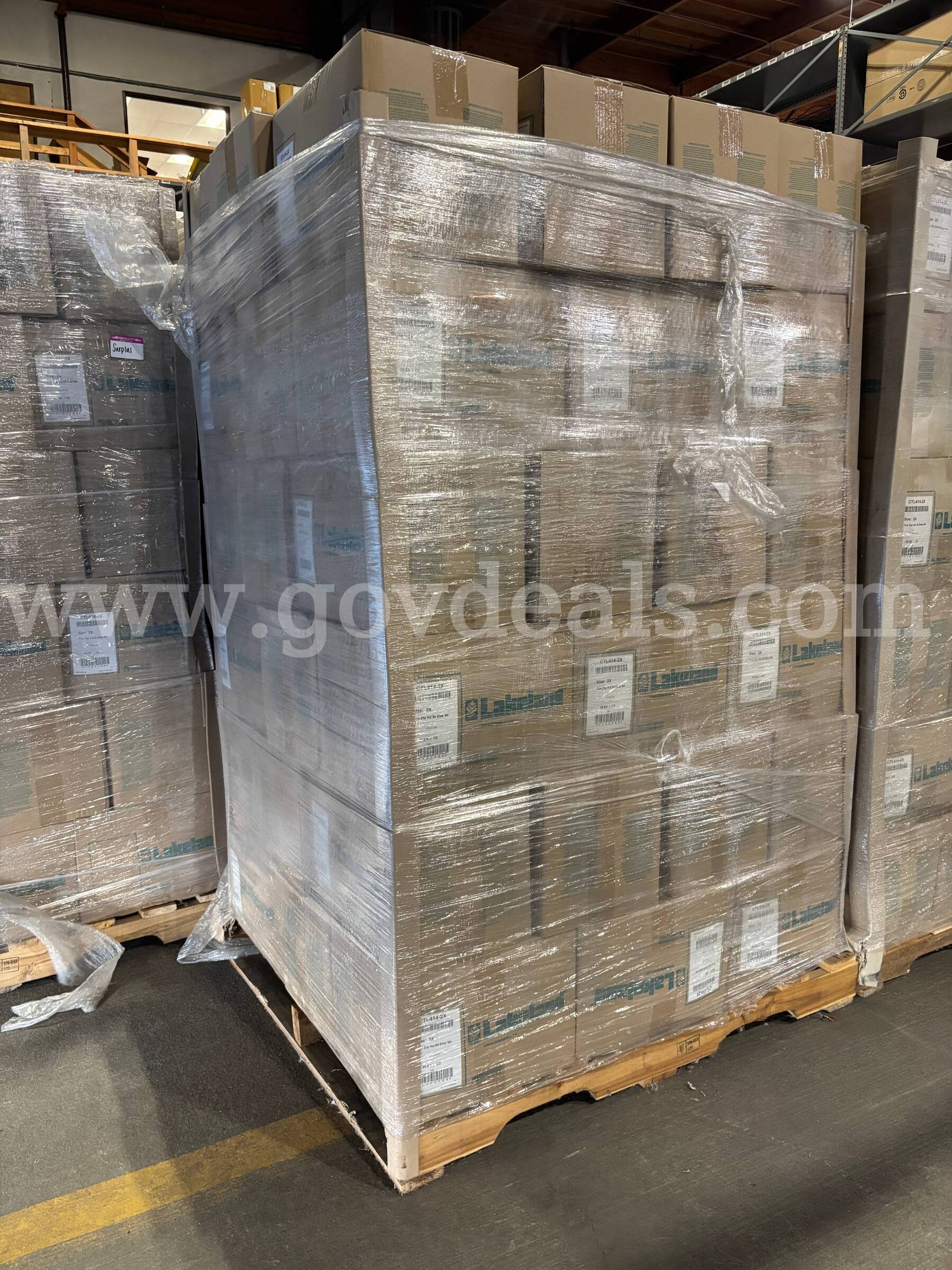 1 Pallet of Coveralls Case  Government Surplus Auction - Photo #4