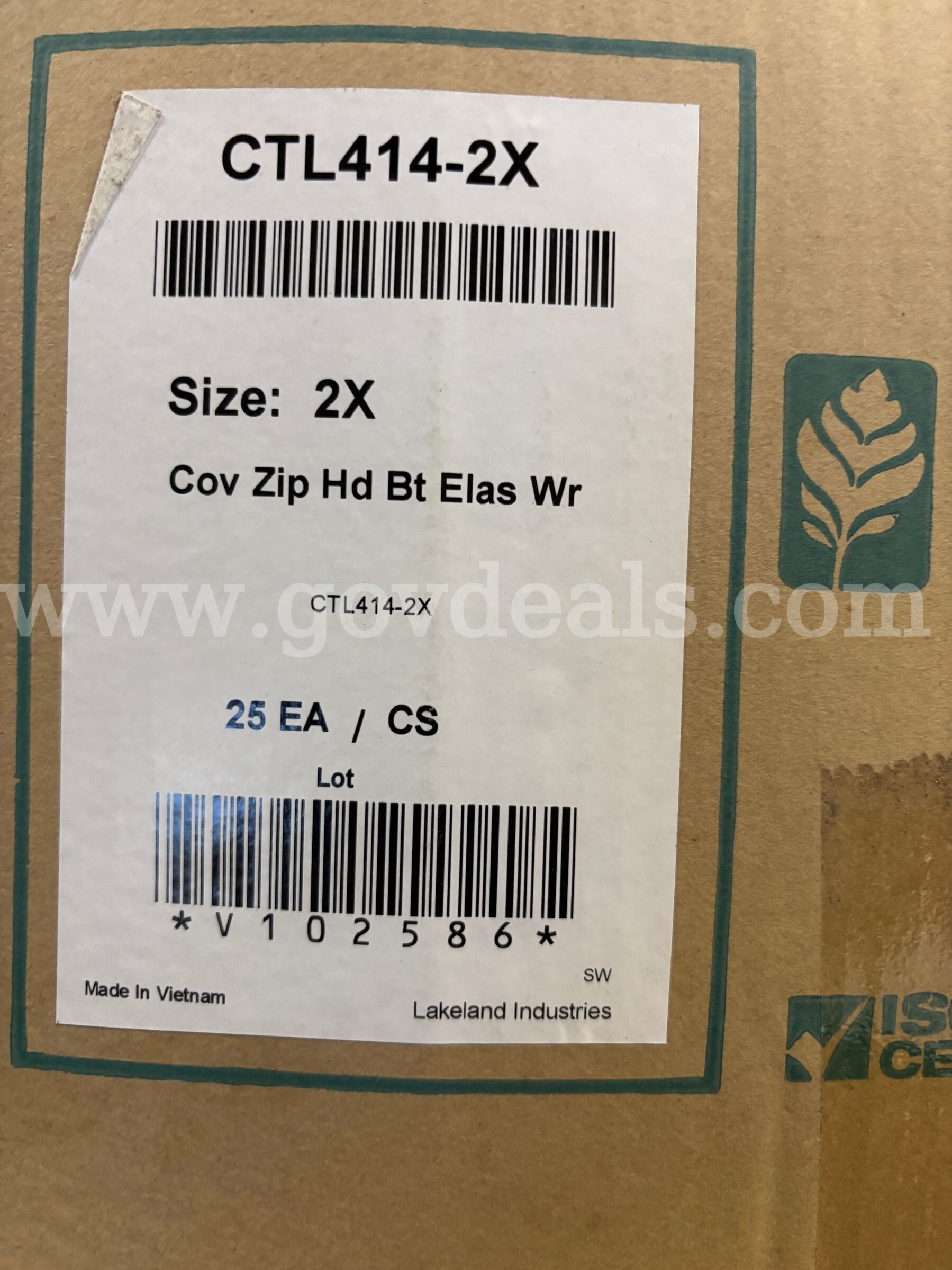 1 Pallet of Coveralls Case  Government Surplus Auction - Photo #6