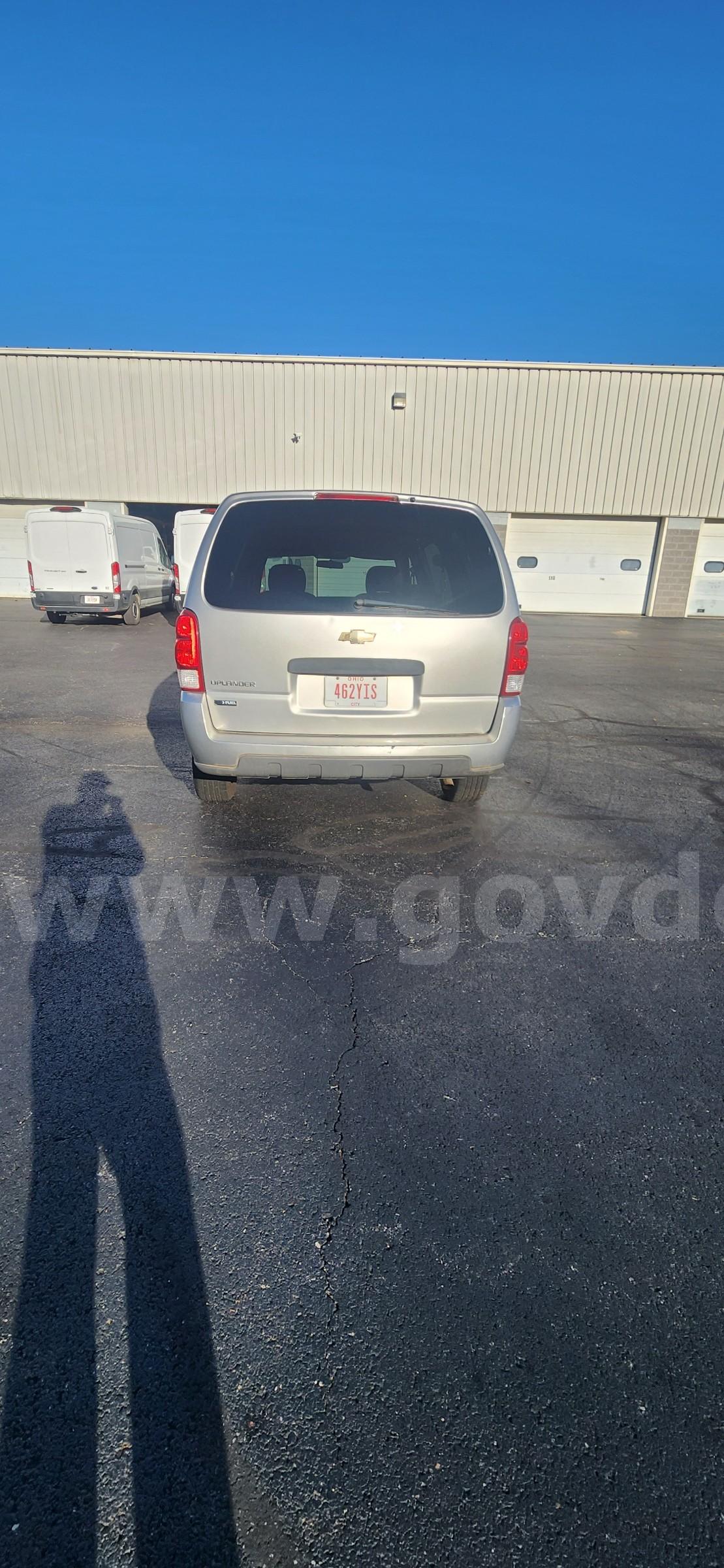 2008 Chevrolet Uplander Chevrolet Uplander Government Surplus Auction - Photo #4