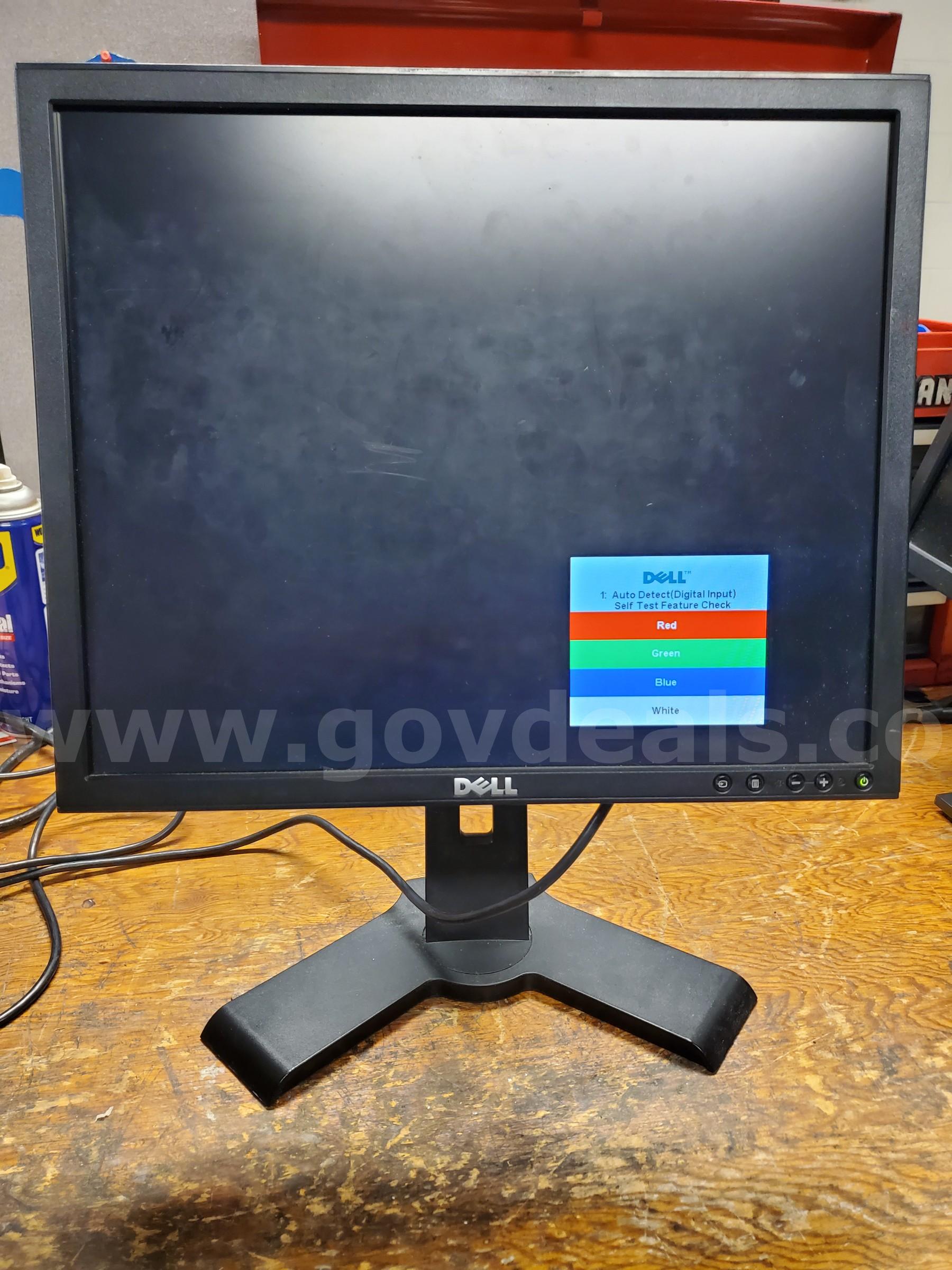 Dell 1908 FPf, 19" 1280 x 1024 pixels, LOT OF 5 Monitors! Dell 1280 Government Surplus Auction - Photo #2
