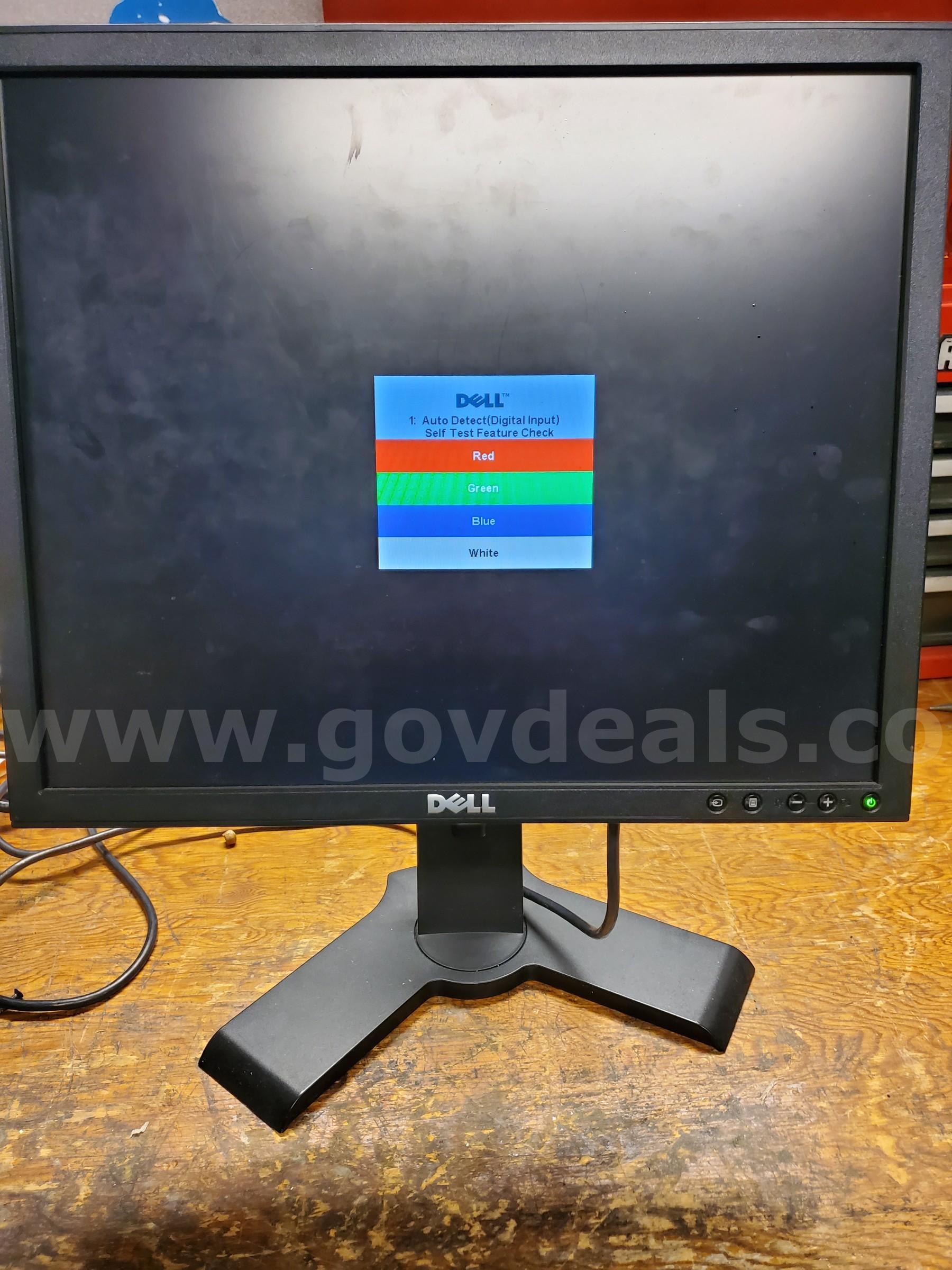 Dell 1908 FPf, 19" 1280 x 1024 pixels, LOT OF 5 Monitors! Dell 1280 Government Surplus Auction - Photo #3