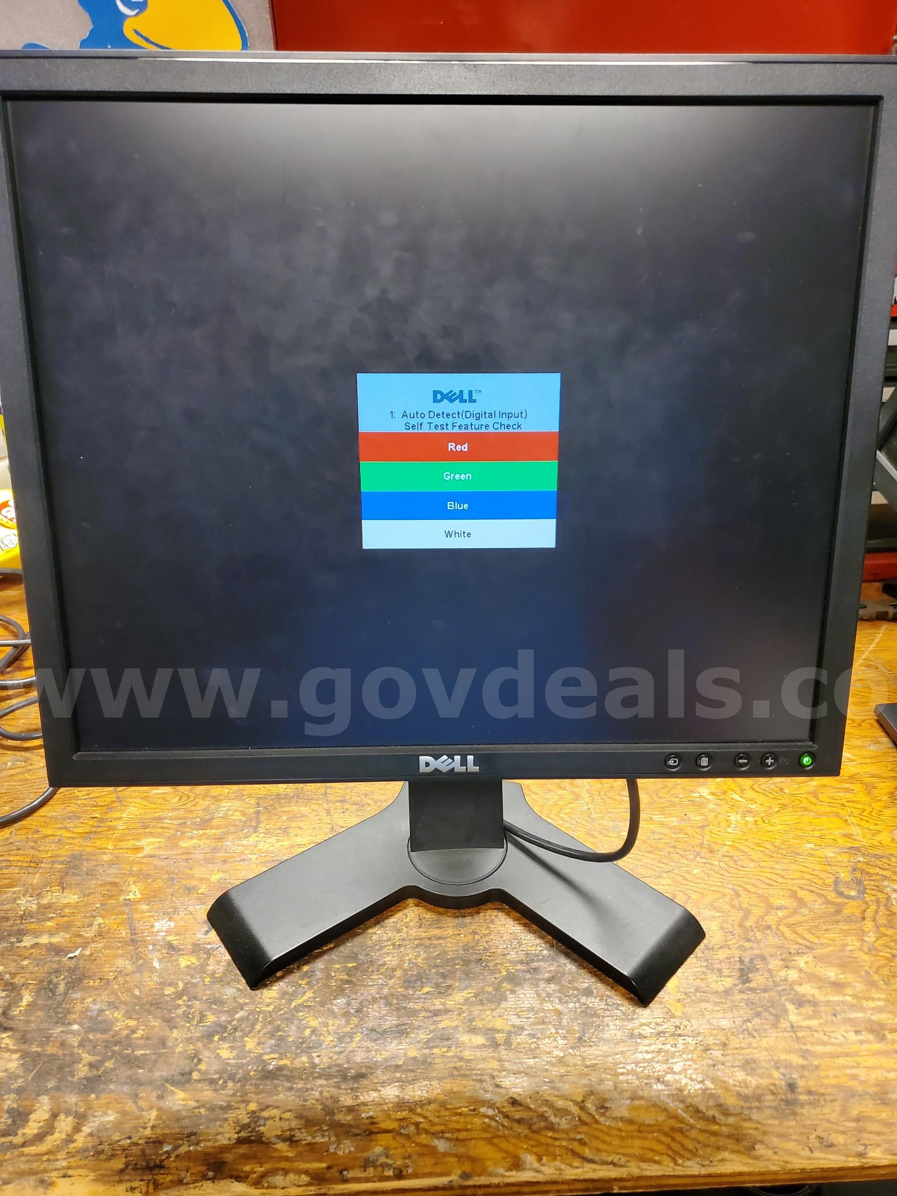 Dell 1908 FPf, 19" 1280 x 1024 pixels, LOT OF 5 Monitors! Dell 1280 Government Surplus Auction - Photo #4
