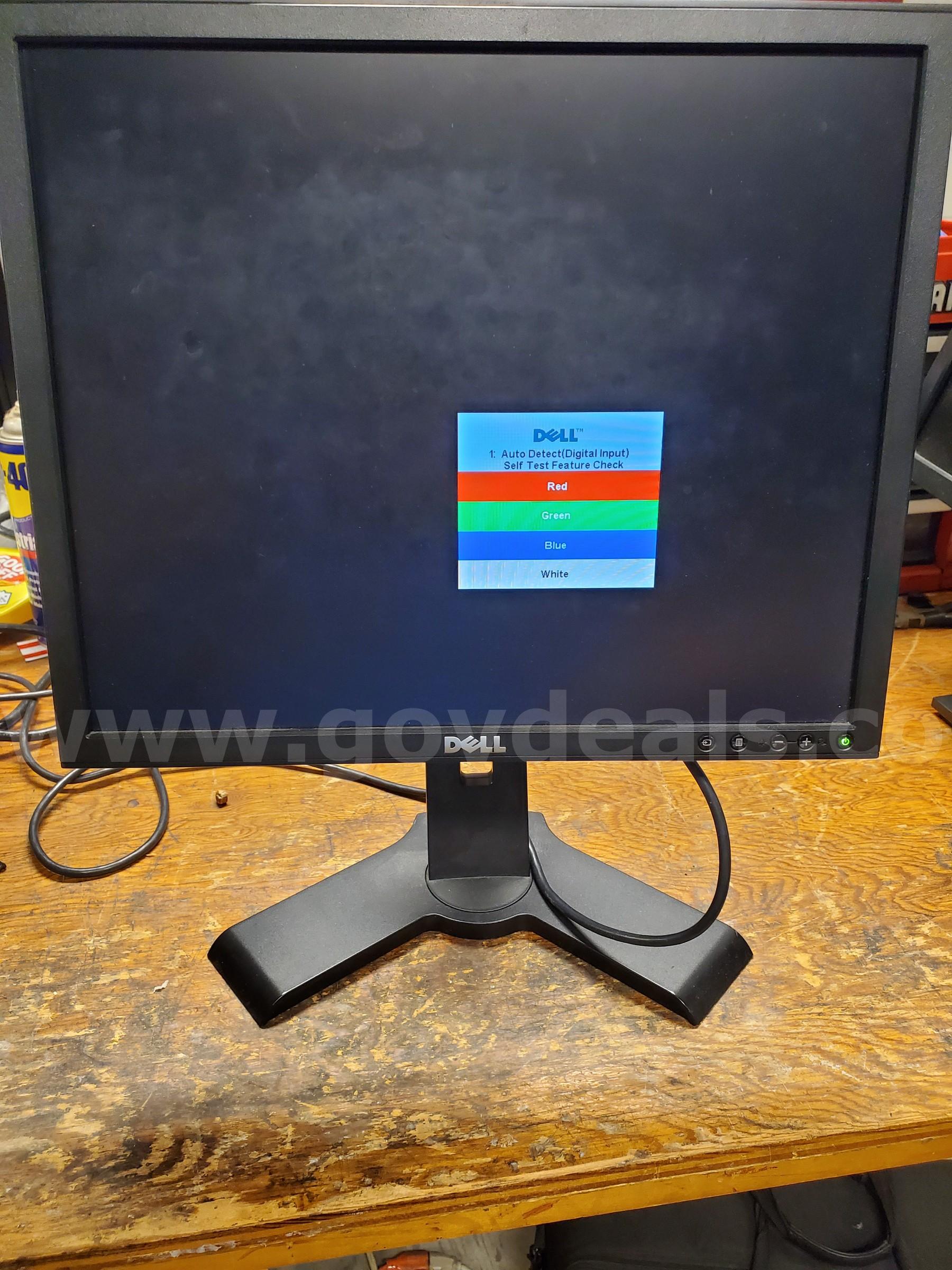 Dell 1908 FPf, 19" 1280 x 1024 pixels, LOT OF 5 Monitors! Dell 1280 Government Surplus Auction - Photo #5