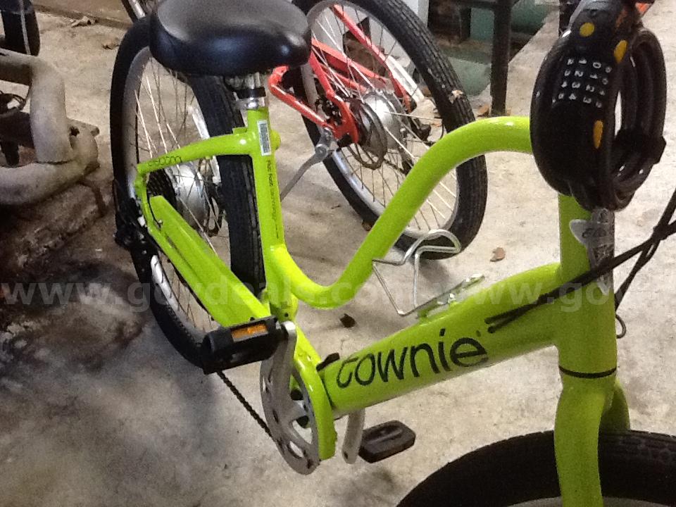 2022 Electric Bike, Electra Townie Go! 7D Step-Thru E-Bike, Yellow-Green. LIGHTLY USED! Electra Townie Go!  Government Surplus Auction - Photo #4
