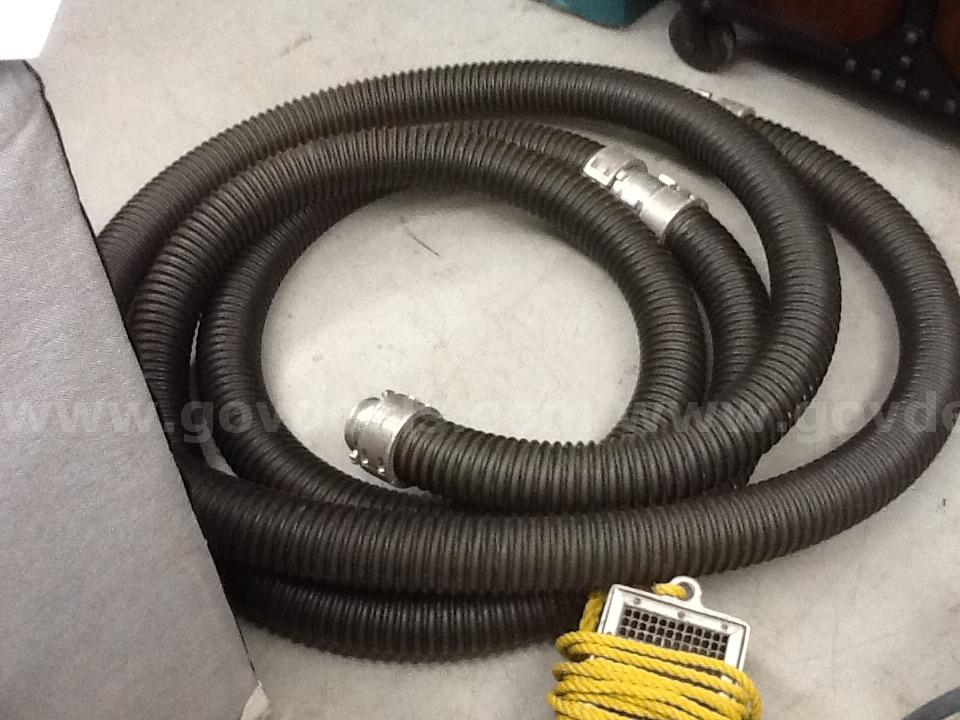 2 1/2" Suction Hoses, 15" Long. Qty = 2   Government Surplus Auction - Photo #3