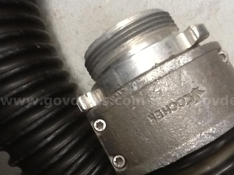 2 1/2" Suction Hoses, 15" Long. Qty = 2   Government Surplus Auction - Photo #4