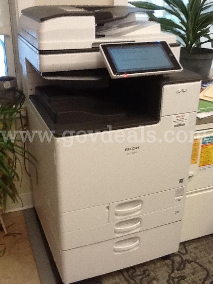 Ricoh IM C2500 Color Copy Machine. Year= 2021, Low usage= 7,634 total copies