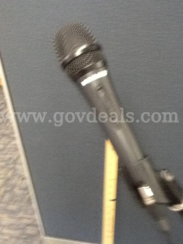 Microphone and Mic Stand   Government Surplus Auction - Photo #2