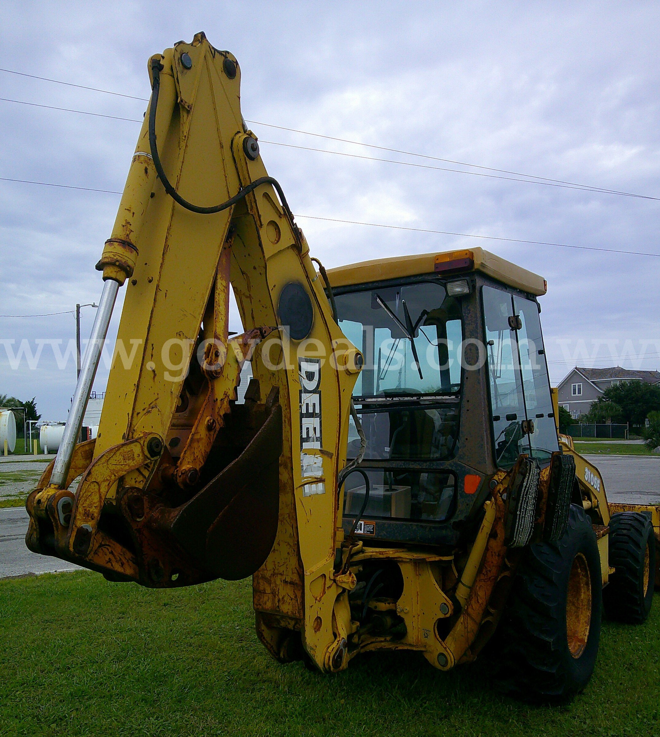 John Deere 310SE 4x4 Backhoe/Loader 1997 John Deere 310SE Government Surplus Auction - Photo #3