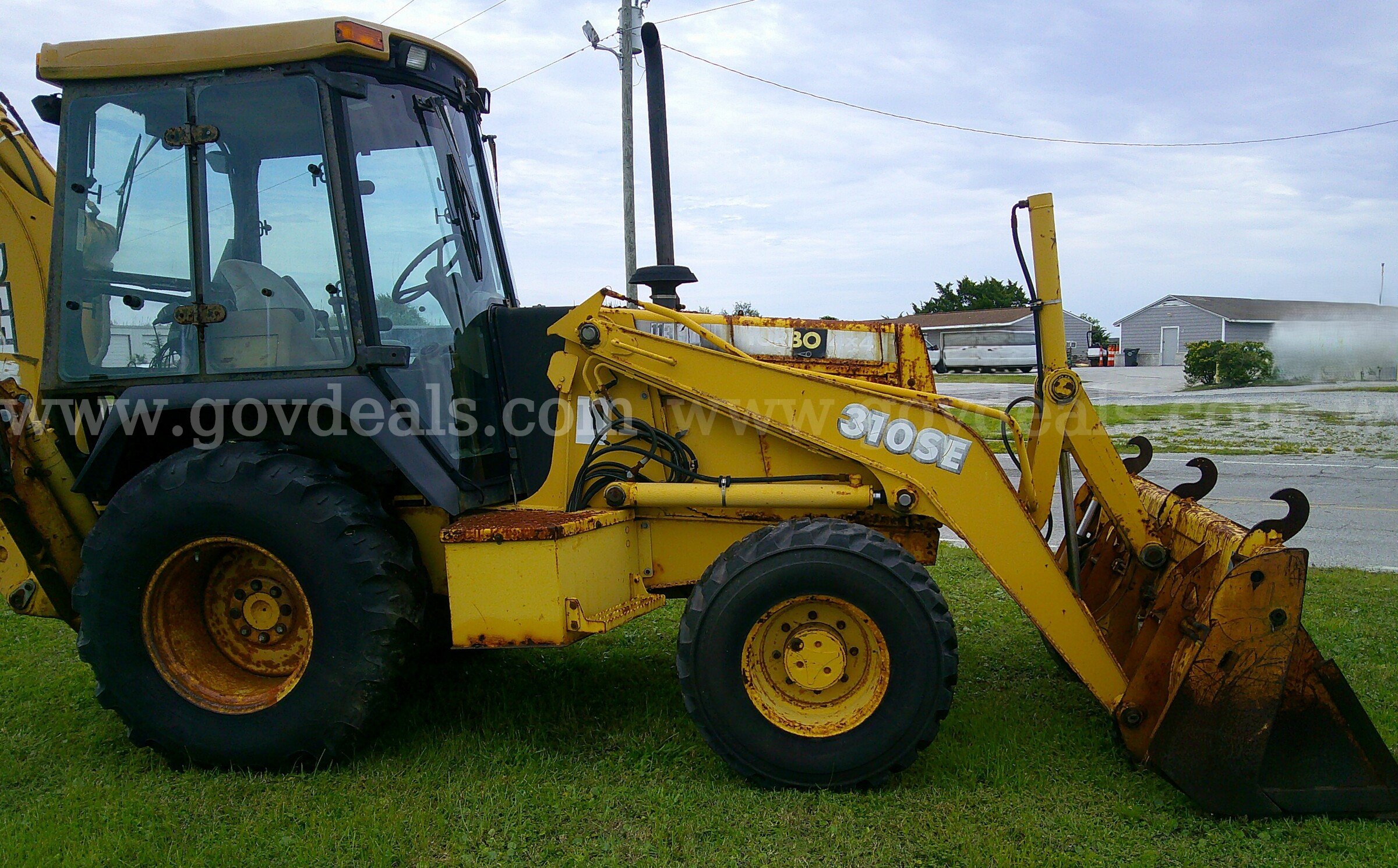 John Deere 310SE 4x4 Backhoe/Loader 1997 John Deere 310SE Government Surplus Auction - Photo #5