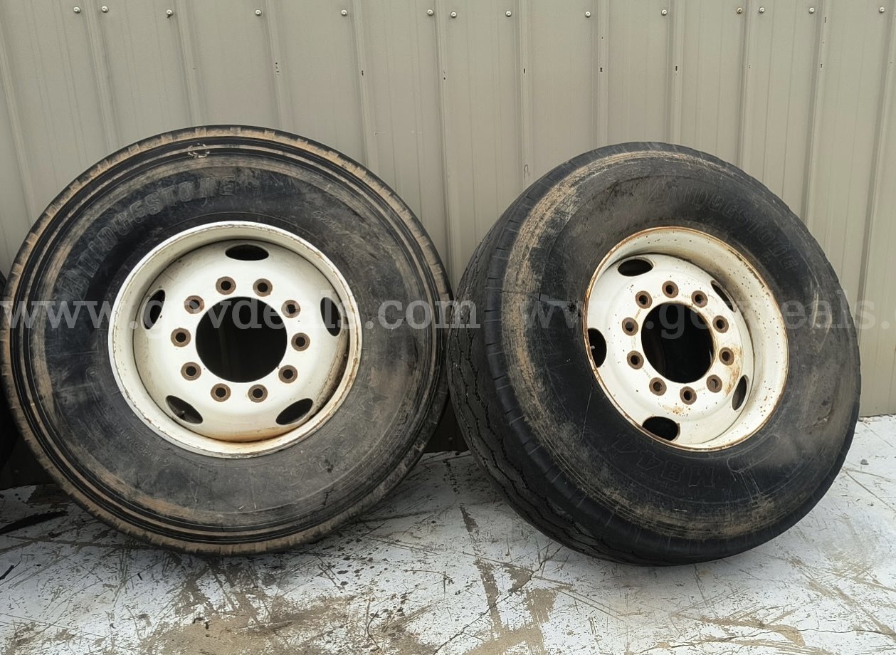 Lot of (2) Farm Tires and Rims