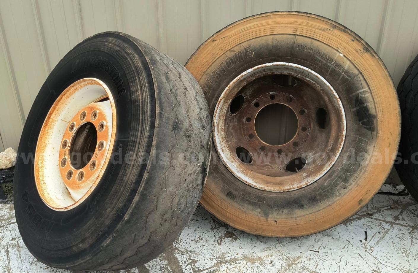 Lot of (2) Farm Tires and Rims