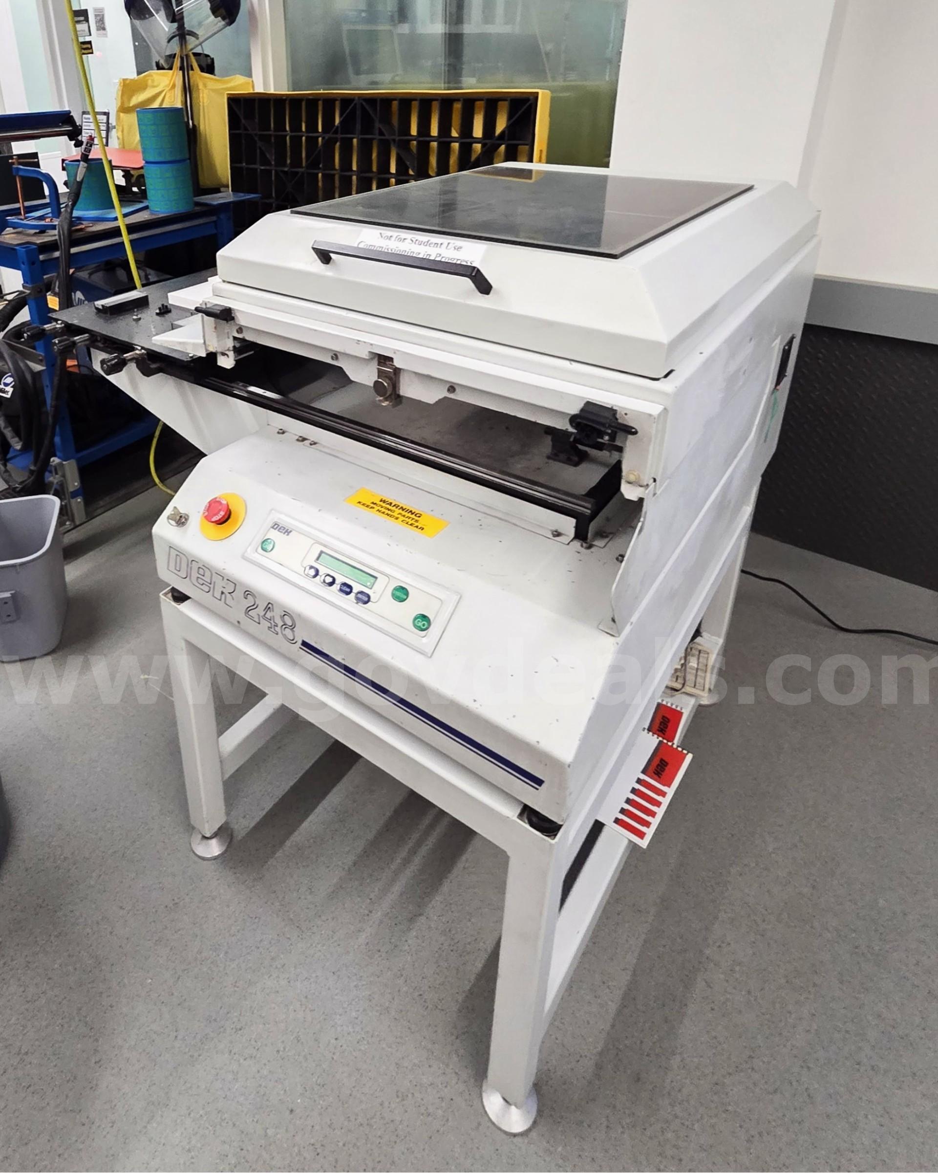 2000 DEK Semi-Automatic SMT Stencil Printer - Model 248CE