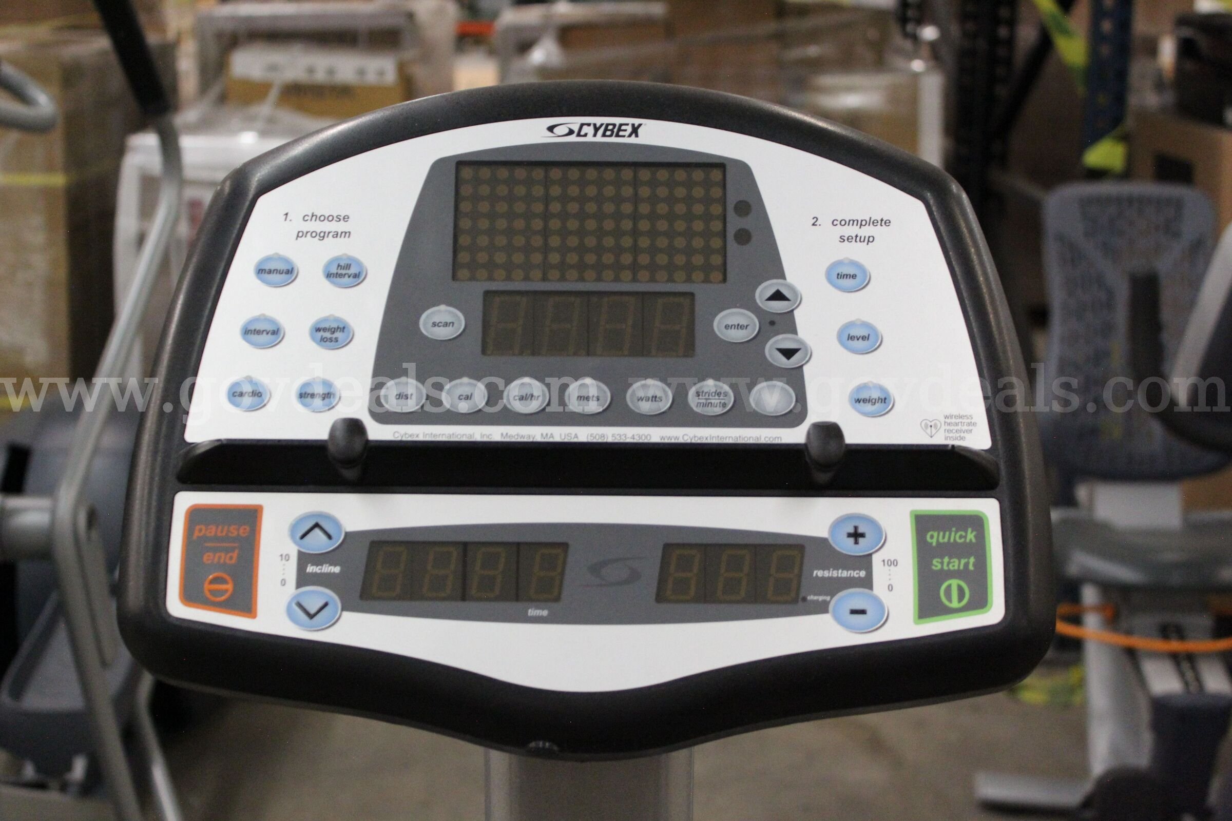 Cybex Arc Trainer Elliptical   Government Surplus Auction - Photo #5