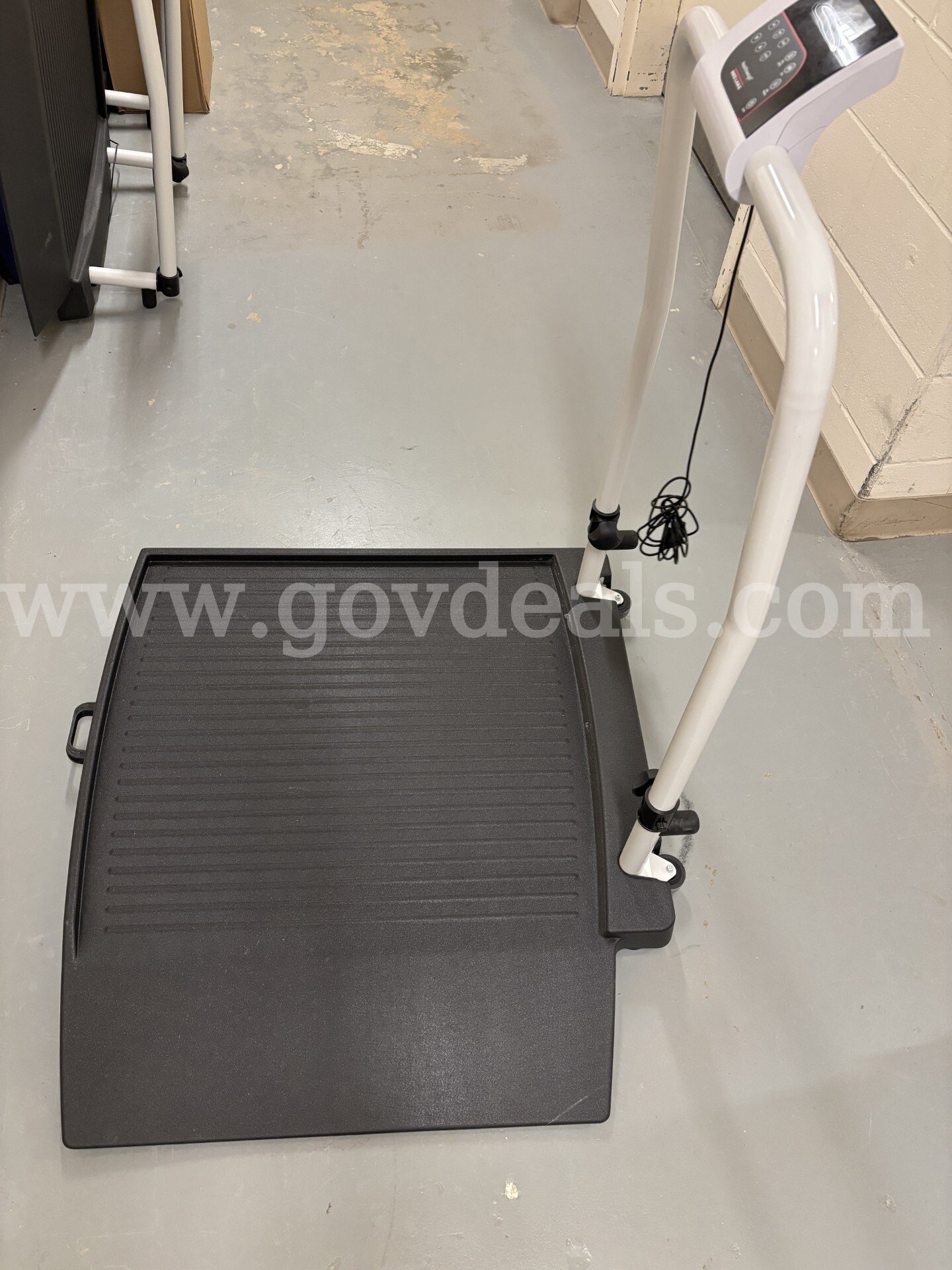 Rice Lake HealthWeigh Single Ramp wheelchair scales/Foldable Rice Lake 350-10 Government Surplus Auction - Primary Photo