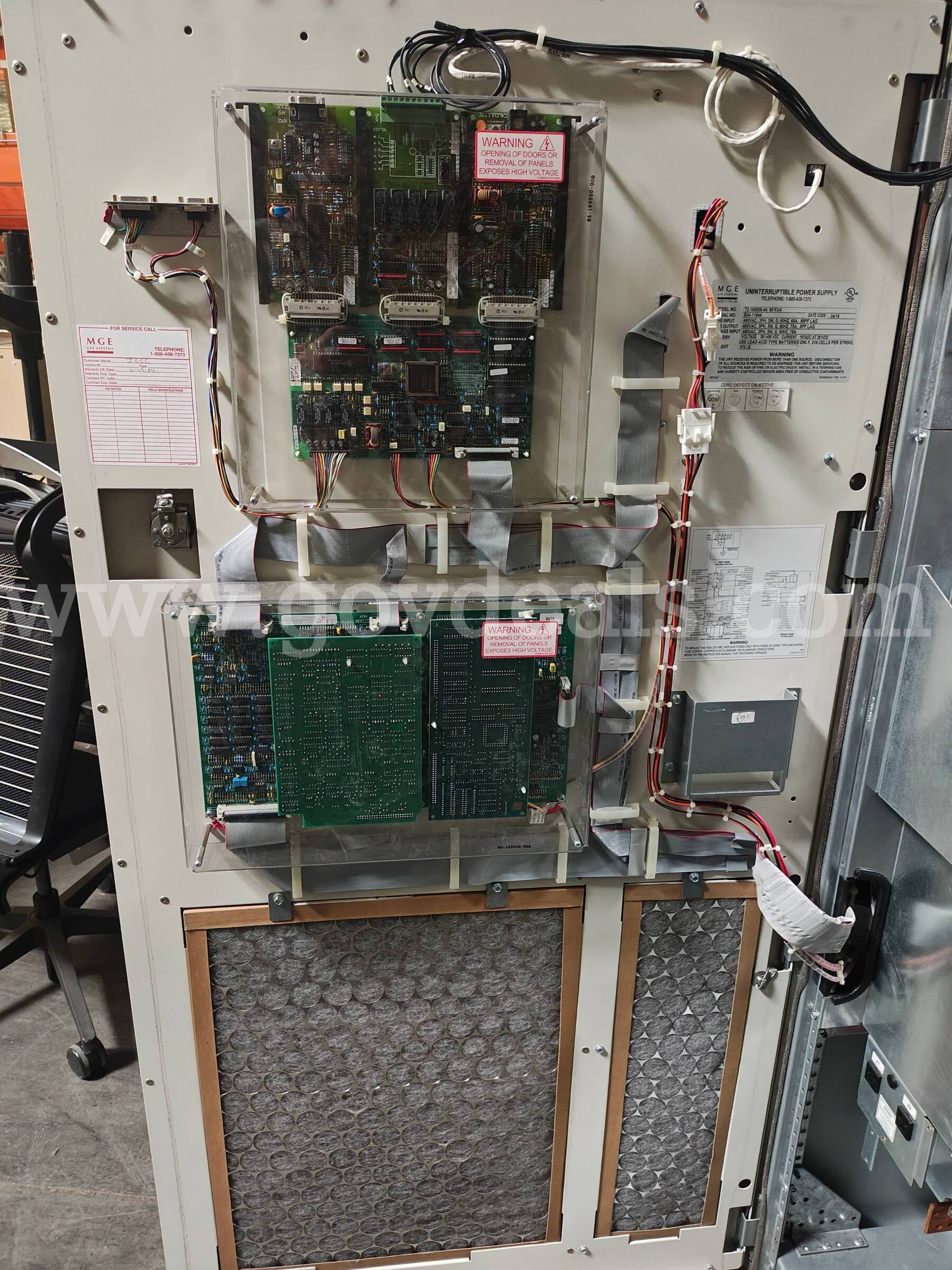 MGE Comet 65 kVA Uninterruptible Power Supply unit MGE UPS Systems Comet 72-160800-44 65 Government Surplus Auction - Photo #3