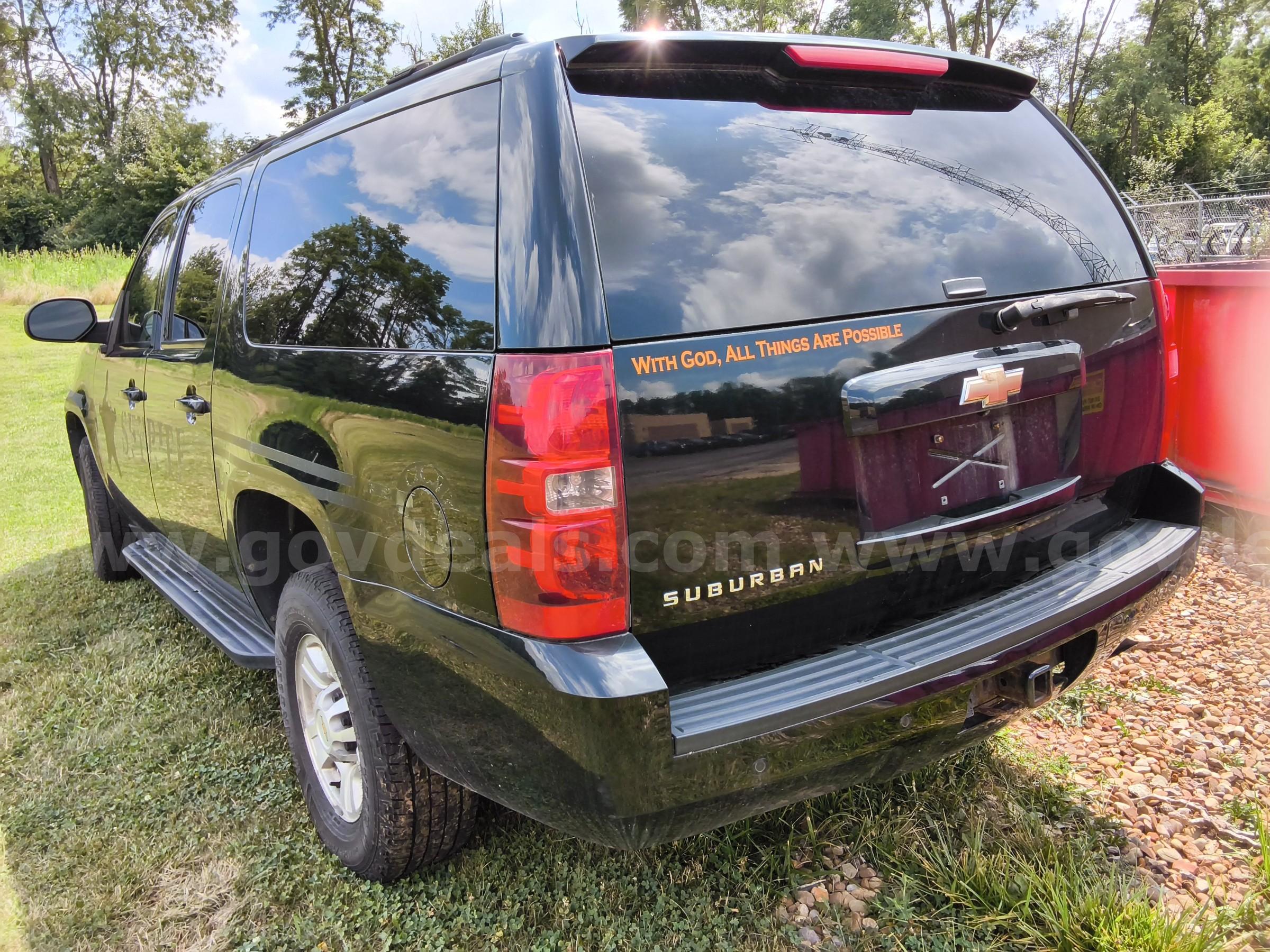 2009 Chevy 2500 Suburban Chevy Suburban Government Surplus Auction - Photo #4