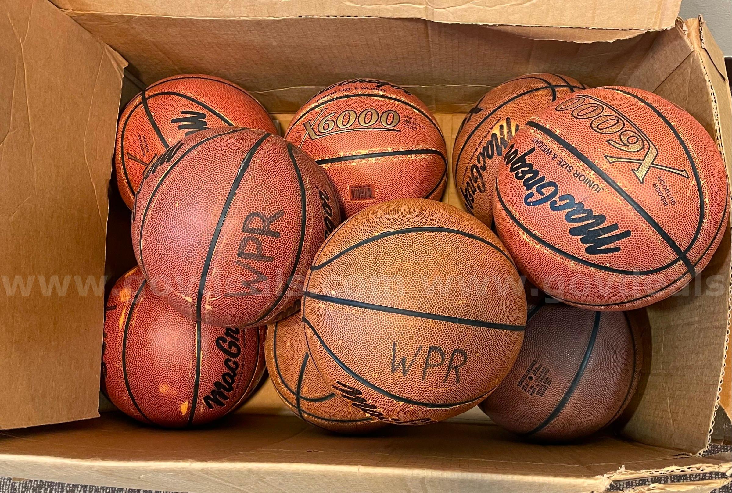 Lot of used basketballs   Government Surplus Auction - Primary Photo