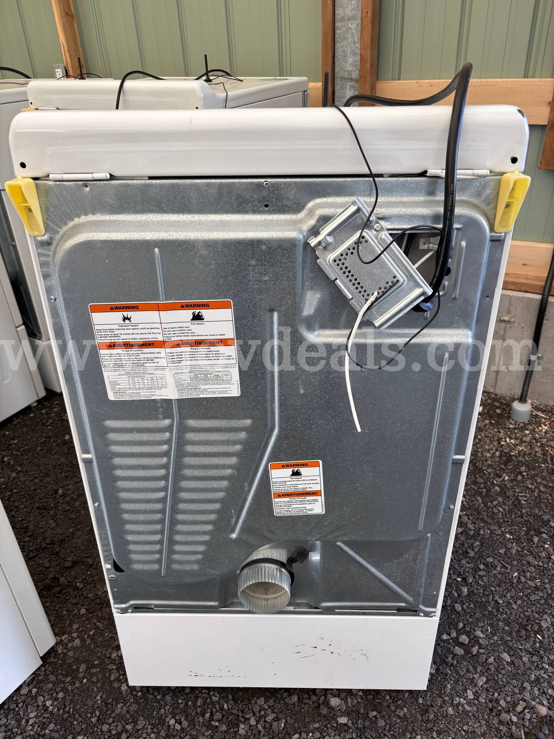 Appliances –  Commercial Dryers Maytag MDE28PRCZW3, MDE20PRAZW2 Government Surplus Auction - Photo #3