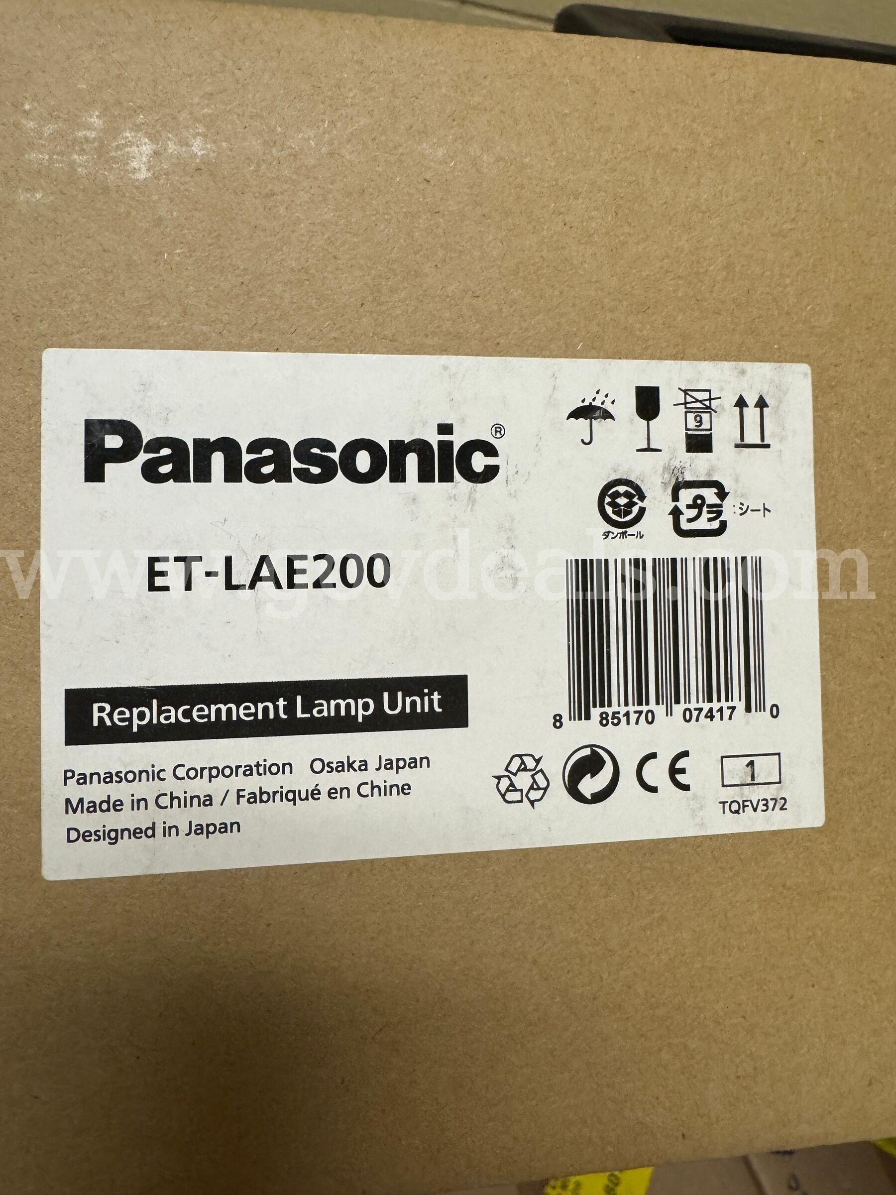 Lot of 40 Panasonic ET-LAE200 Projector Lamp Module (NEW) Panasonic ET-LAE200 Government Surplus Auction - Photo #5