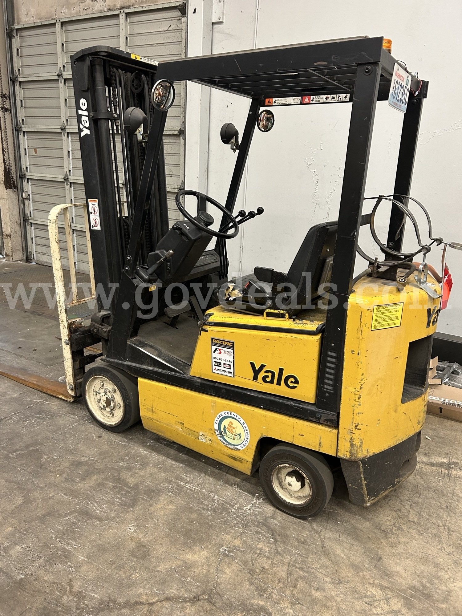 1993 YALE FORKLIFT - NOT RUNNING