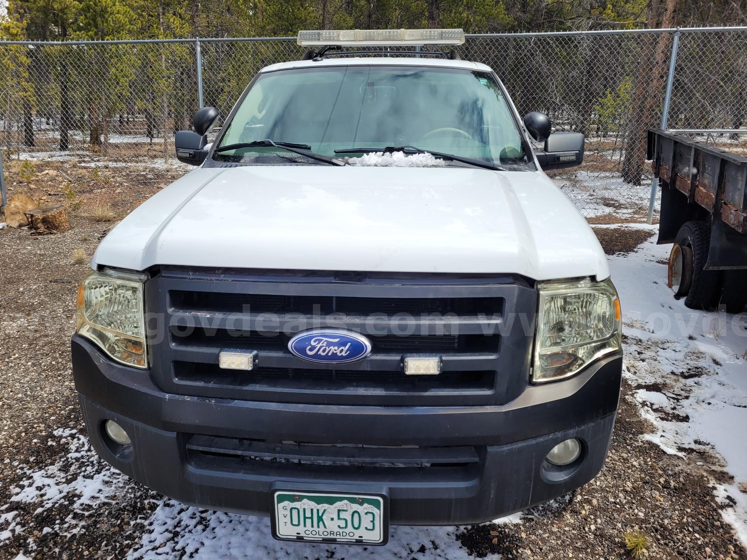 2011 Ford Expedition Police Package SUV – Runs – 171,118 Miles Ford Expedition Government Surplus Auction - Photo #2