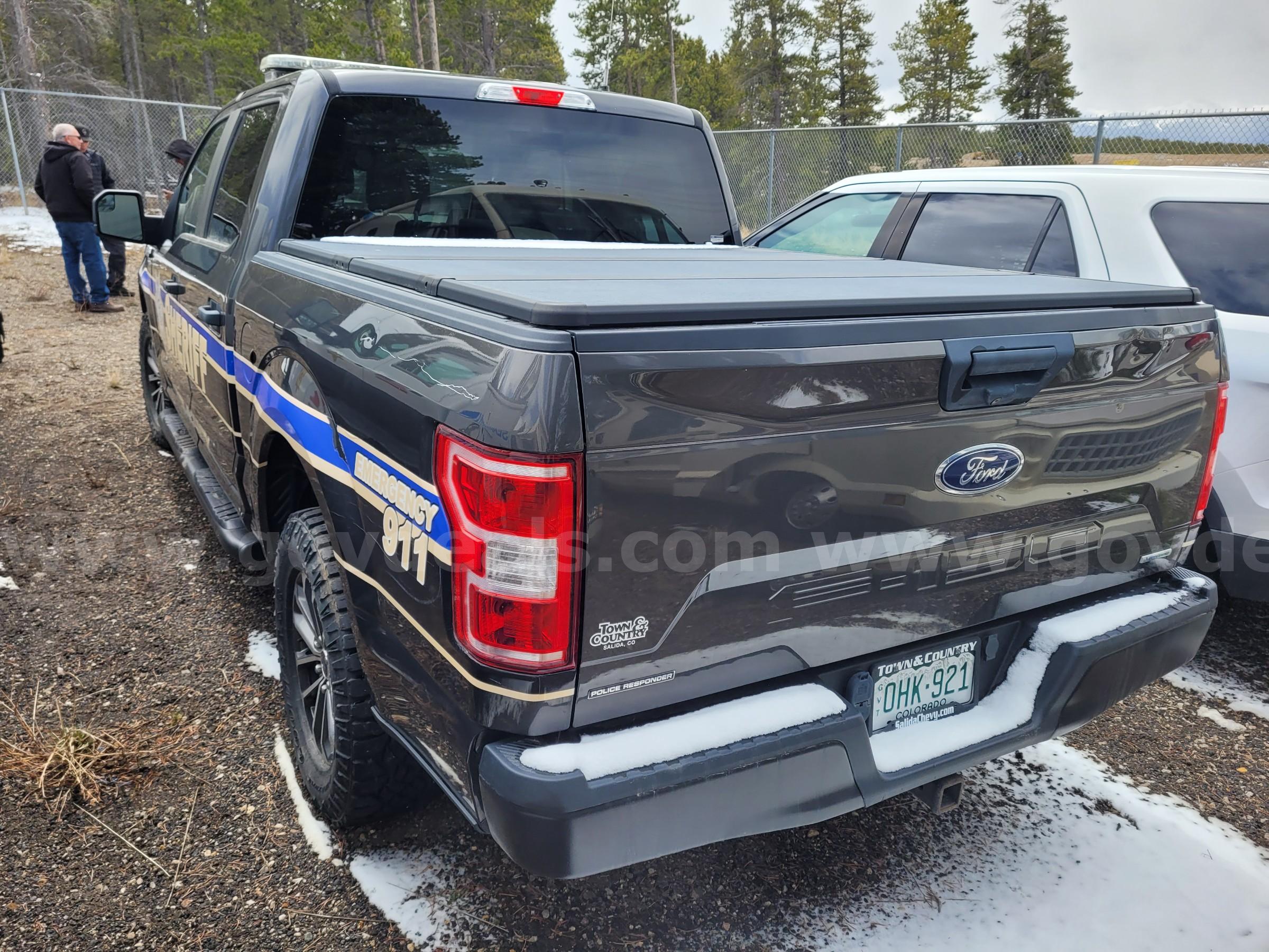 2018 Ford F-150 Crew Cab Police Responder 4WD – 3.5L EcoBoost – Bed Cover – Runs – 65K Miles Ford F-150 Government Surplus Auction - Photo #4