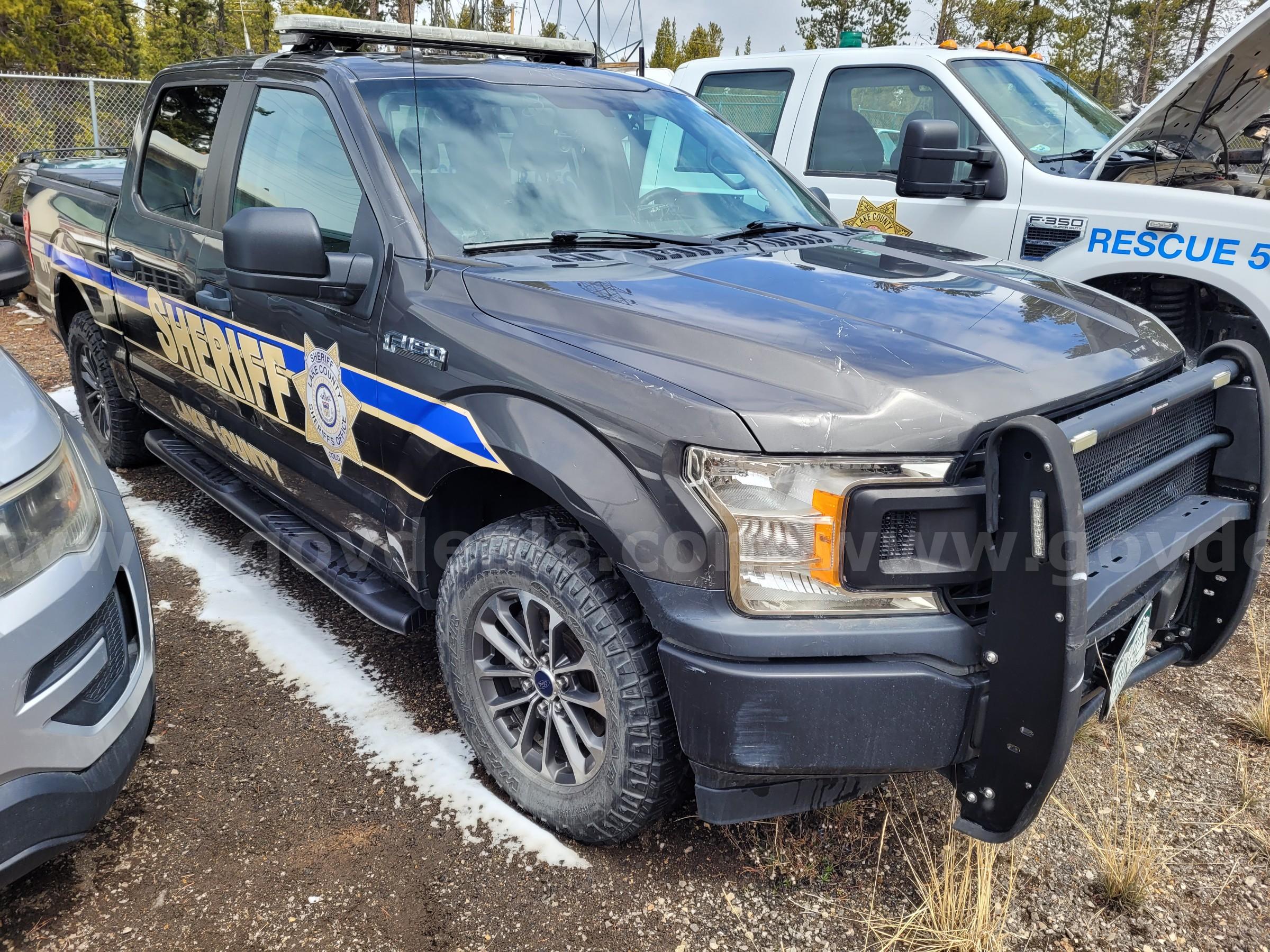 2018 Ford F-150 Crew Cab Police Responder 4WD – 3.5L EcoBoost – Bed Cover – Runs – 65K Miles Ford F-150 Government Surplus Auction - Photo #5