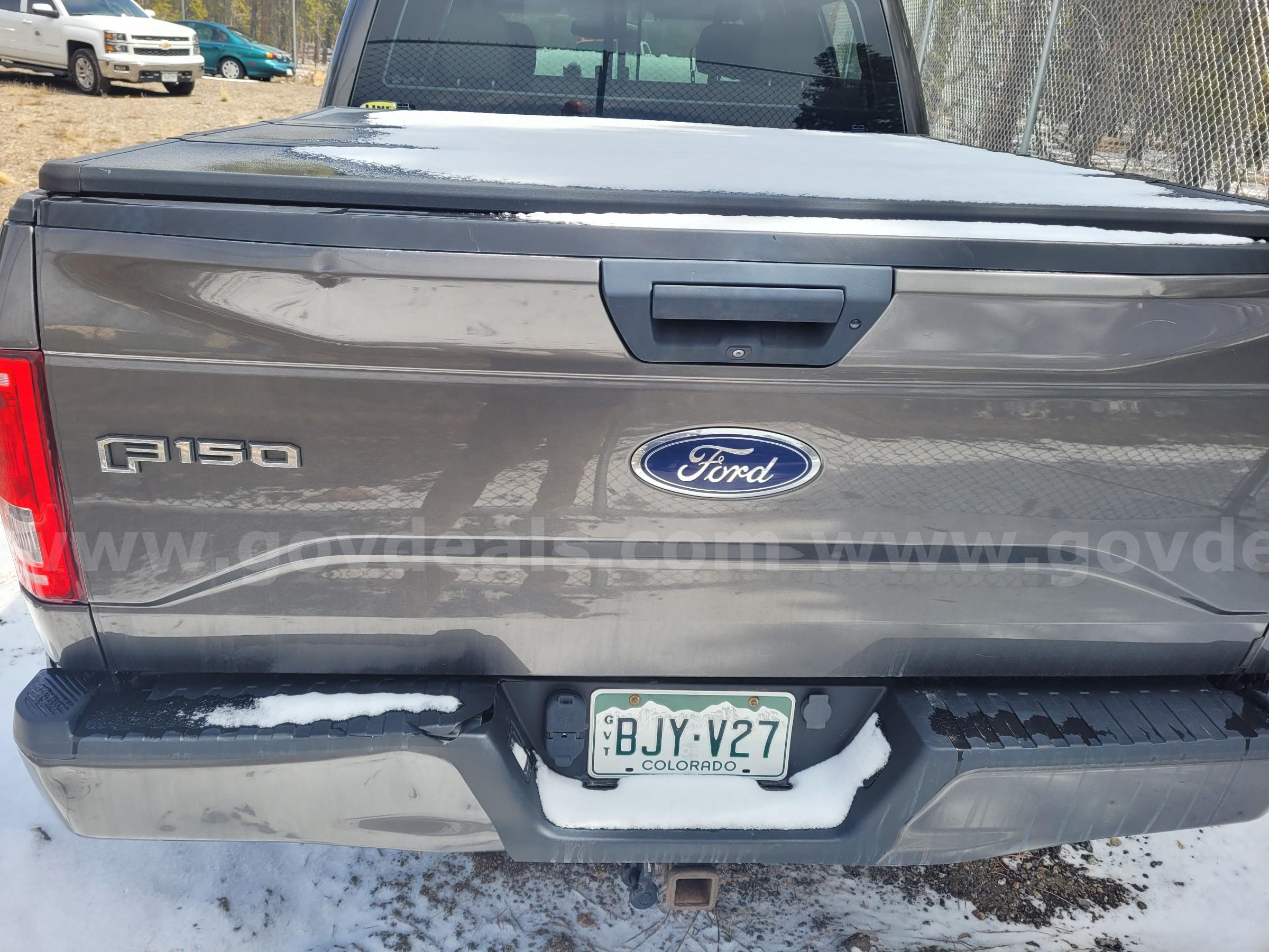 2017 Ford F-150 Crew Cab 4WD – 3.5L EcoBoost – 67K Miles – Runs Ford F-150 Government Surplus Auction - Photo #2