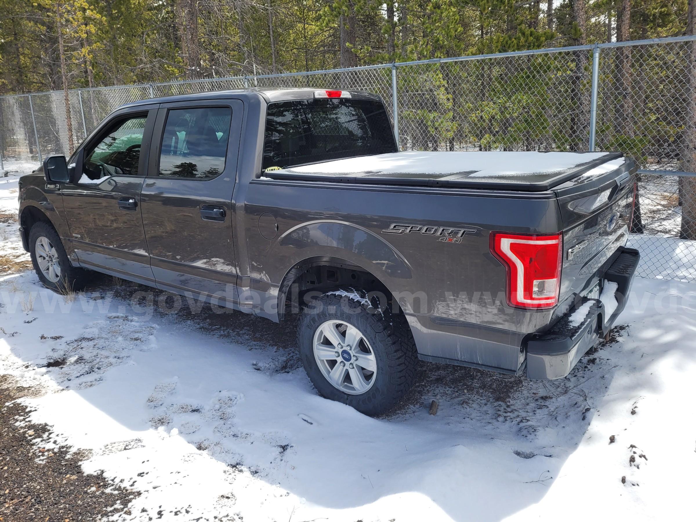 2017 Ford F-150 Crew Cab 4WD – 3.5L EcoBoost – 67K Miles – Runs Ford F-150 Government Surplus Auction - Photo #4