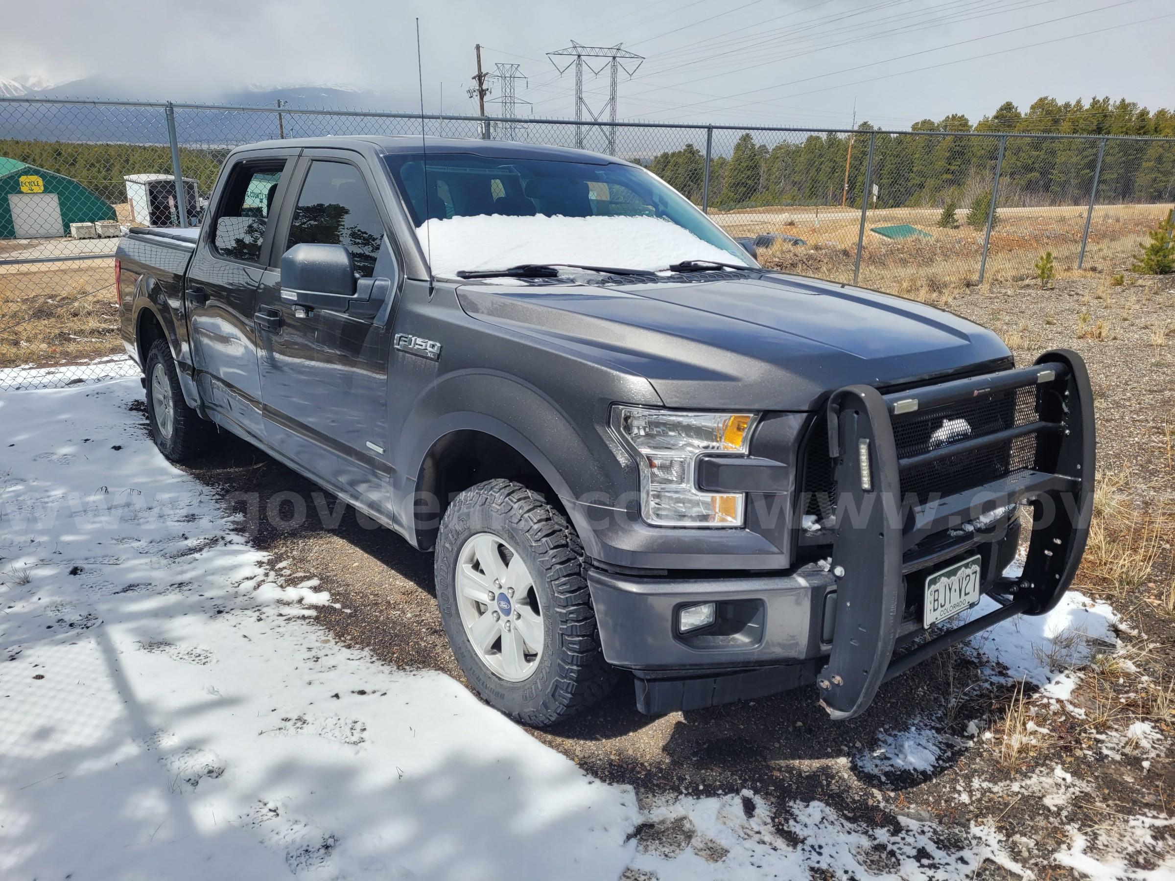 2017 Ford F-150 Crew Cab 4WD – 3.5L EcoBoost – 67K Miles – Runs Ford F-150 Government Surplus Auction - Photo #5