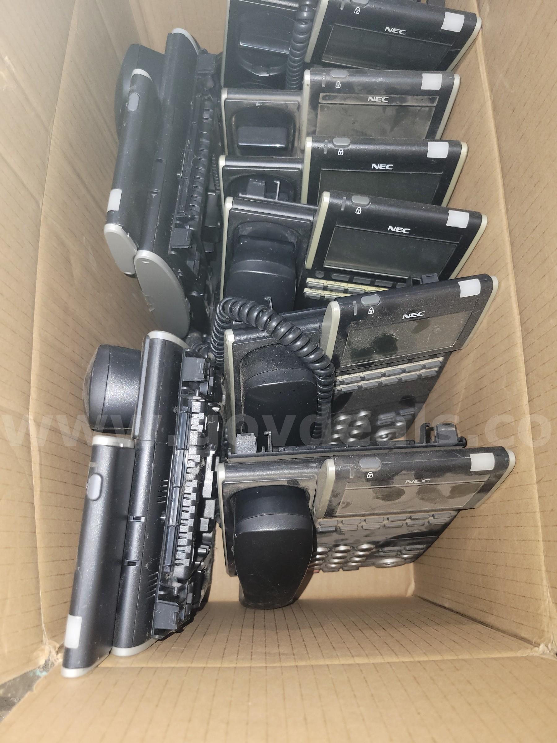 Lot of 153 NEC Phones (110 RJ-11 & 43 RJ-45)  153 Government Surplus Auction - Photo #4