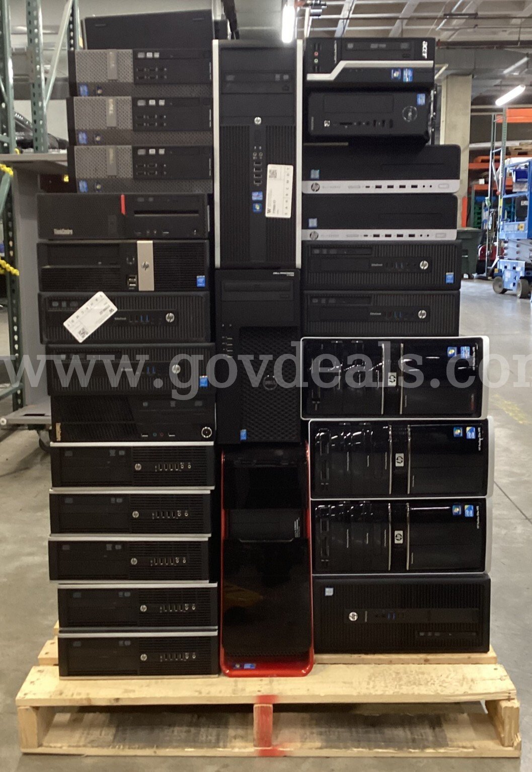 Lot of 79 Computers: Misc. iSeries (Hard Drives Removed) (429-4)  429 Government Surplus Auction - Photo #2