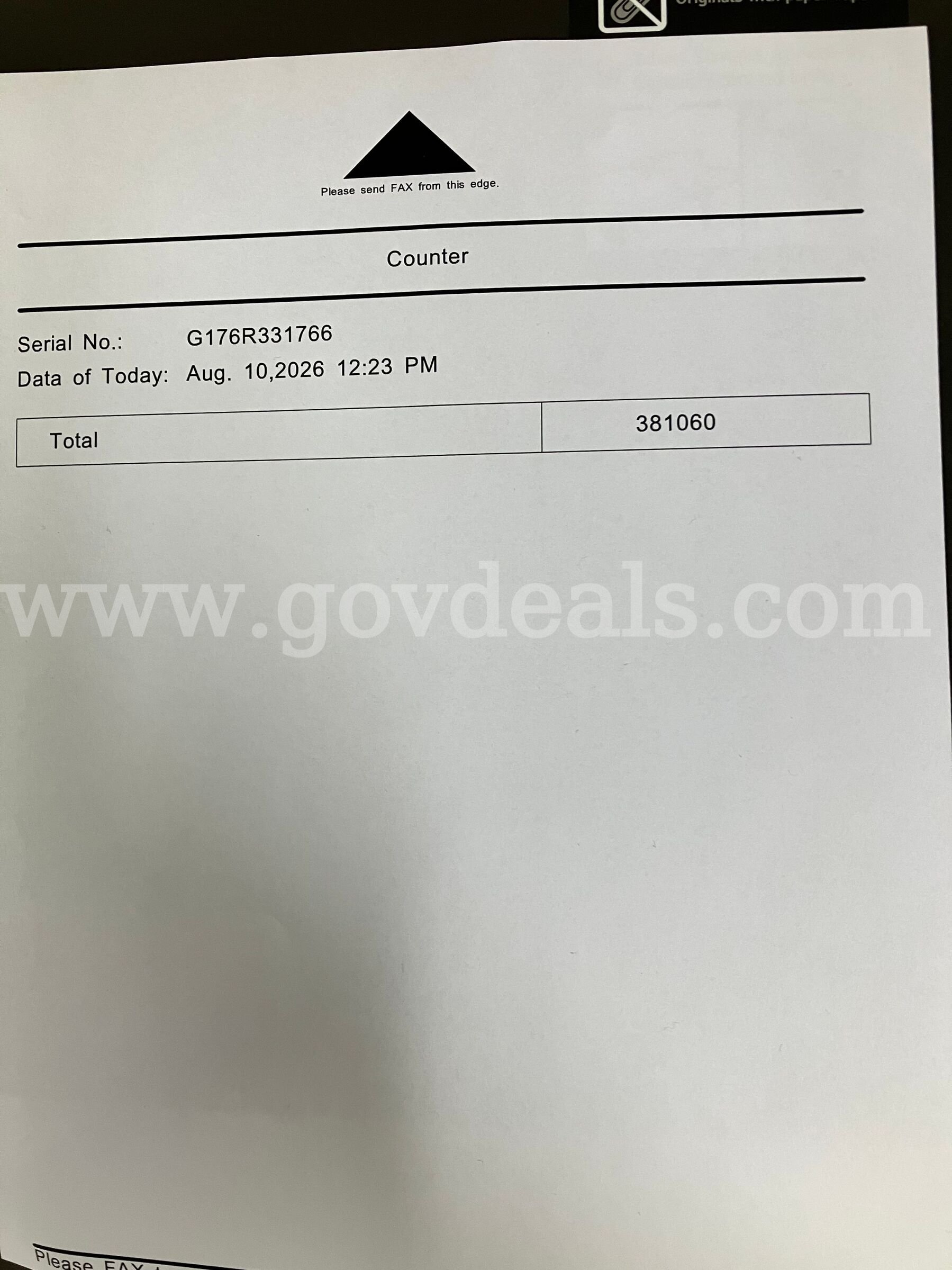 Ricoh MP4054 black and white printer  MP4054 Government Surplus Auction - Photo #2