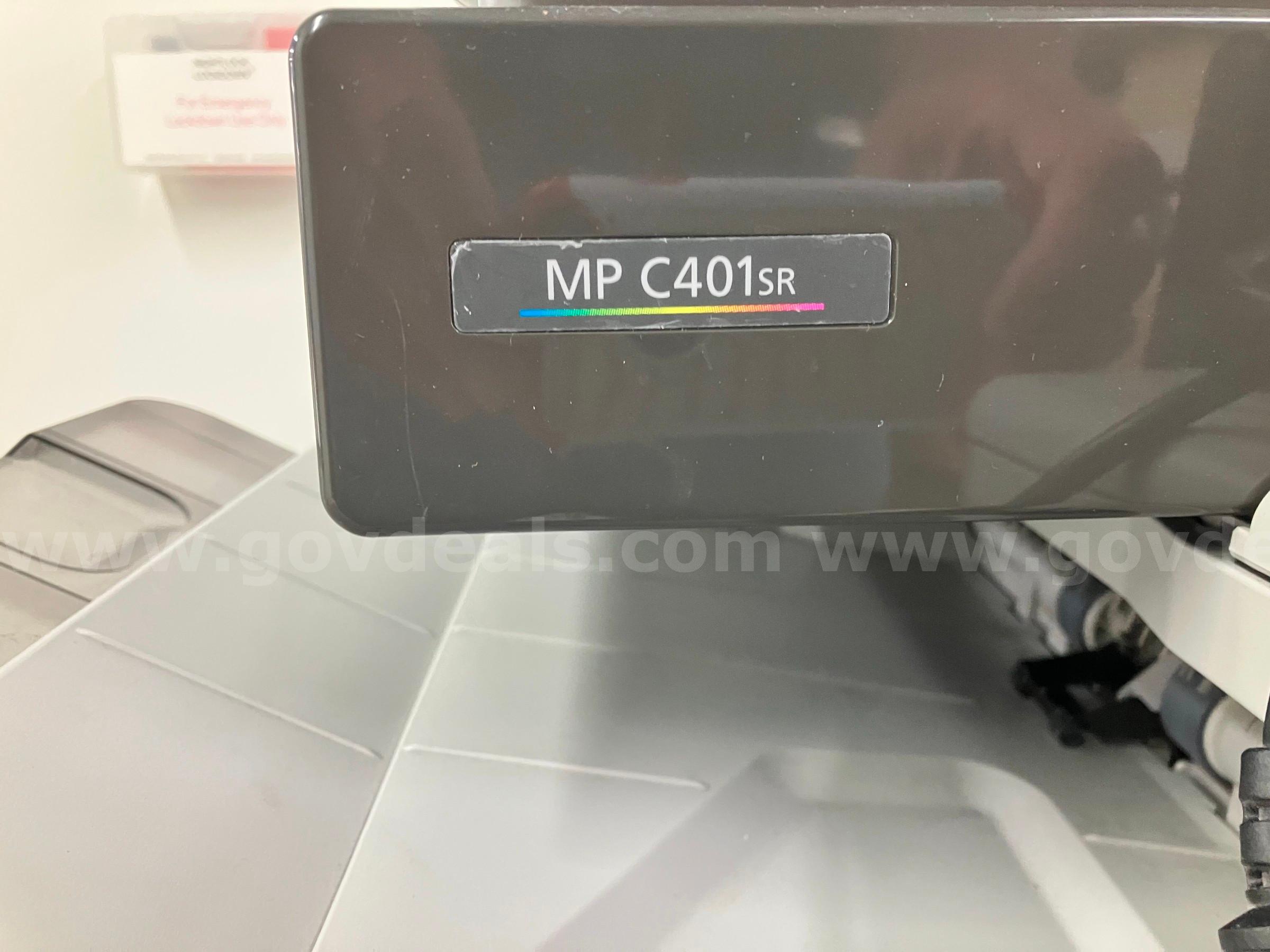 RICOH MPC401sr Ricoh  Government Surplus Auction - Photo #2