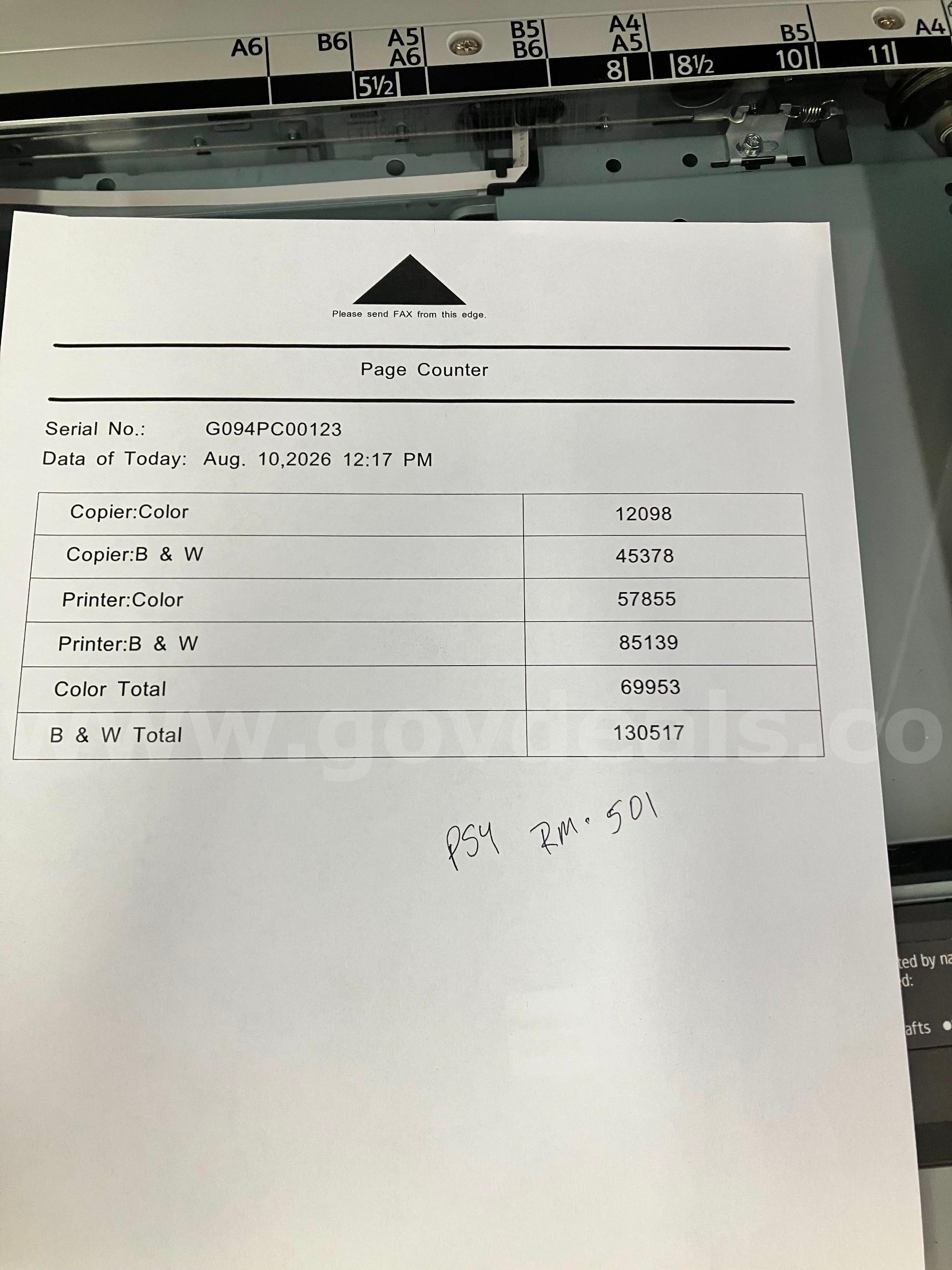 RICOH MPC401sr Ricoh  Government Surplus Auction - Photo #3