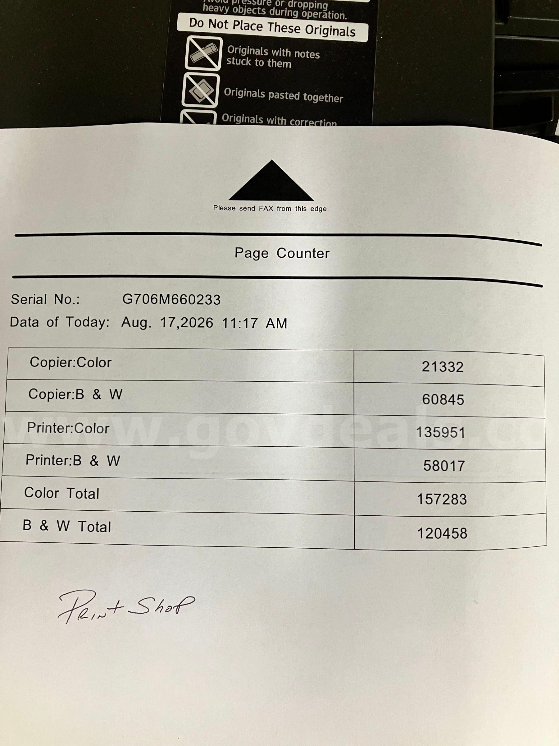 MPC3504 Ricoh  Government Surplus Auction - Photo #3