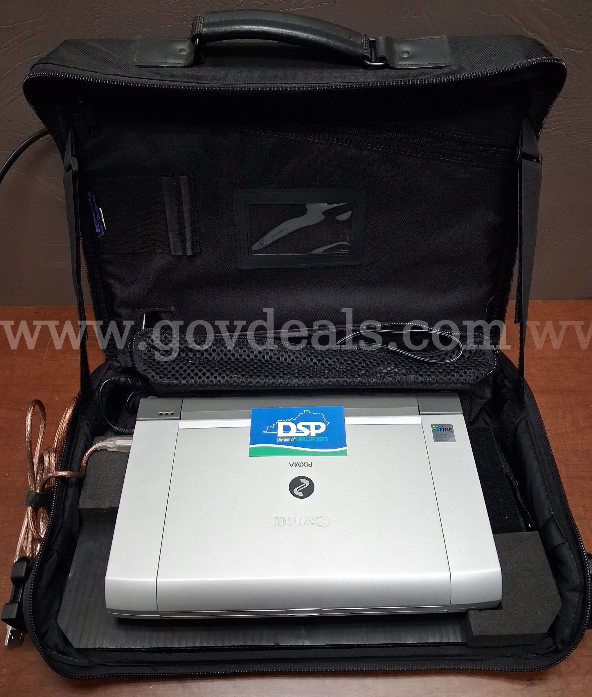 Canon PIXMA iP90 Portable Printer with Case and Extra Ink/PRE-OWNED/DS18694/99580/DSP