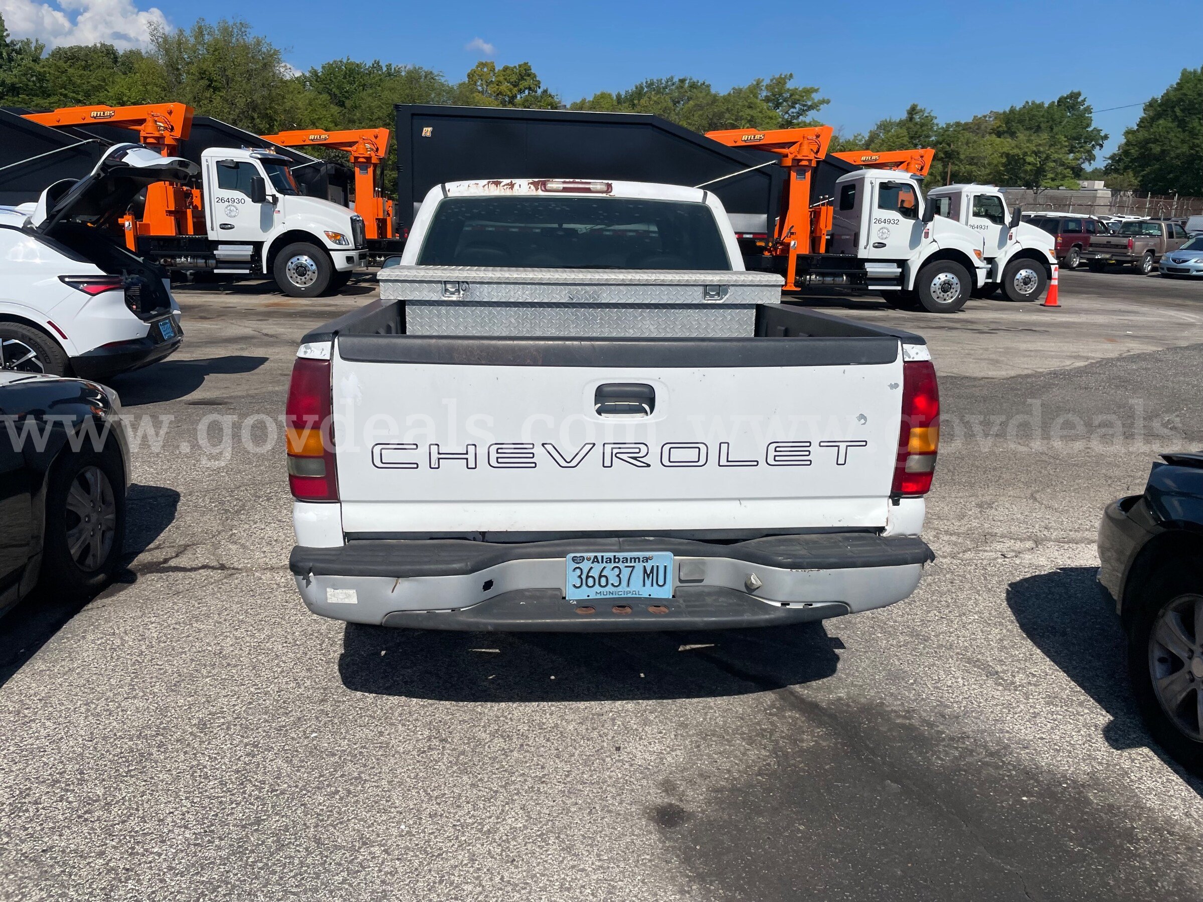 2001 Chevrolet Silverado 1500 Ext. Cab Short Bed 2WD Chevrolet Silverado Government Surplus Auction - Photo #4