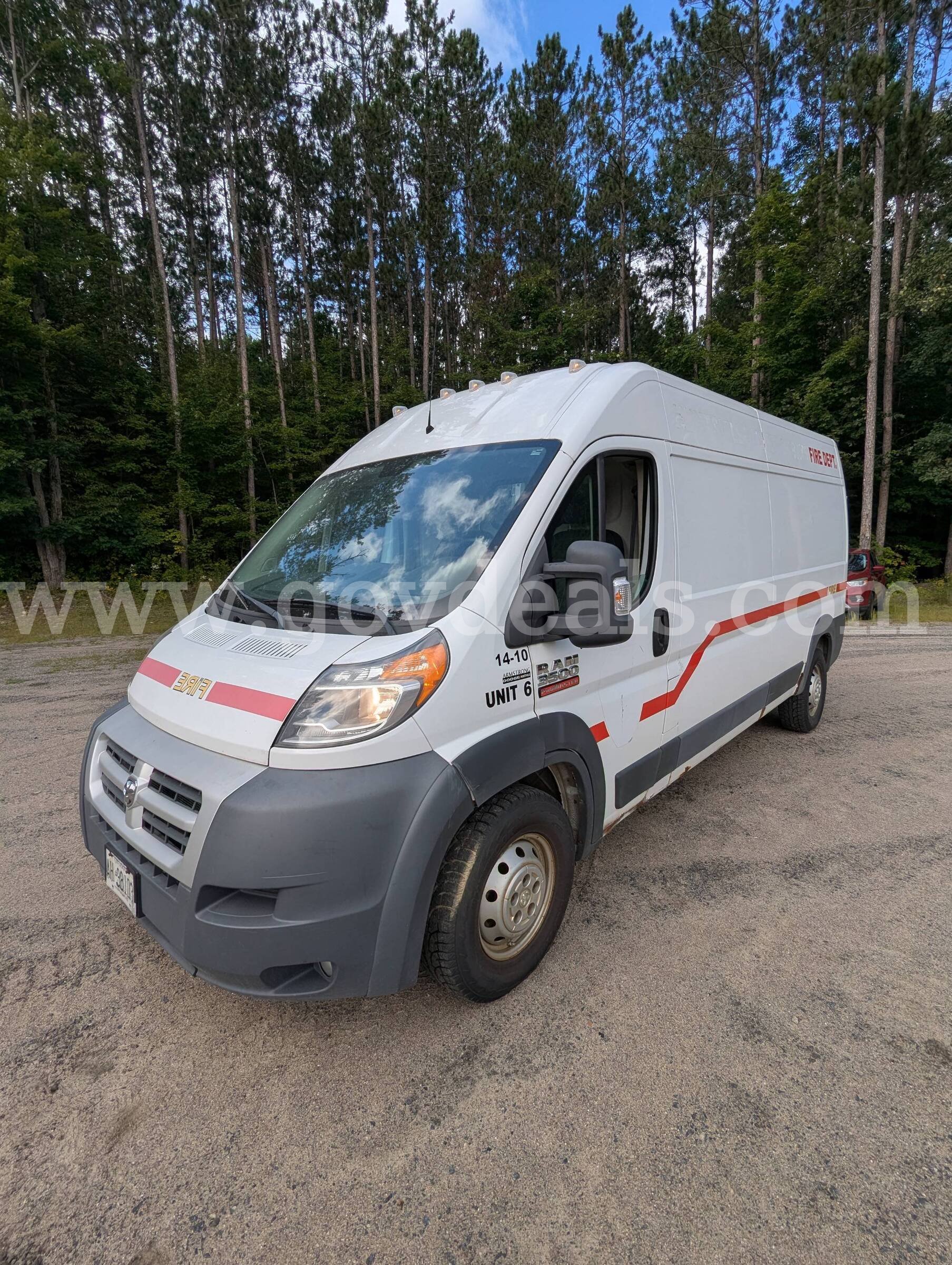 2014 RAM Promaster Cargo Van with Winter Tires