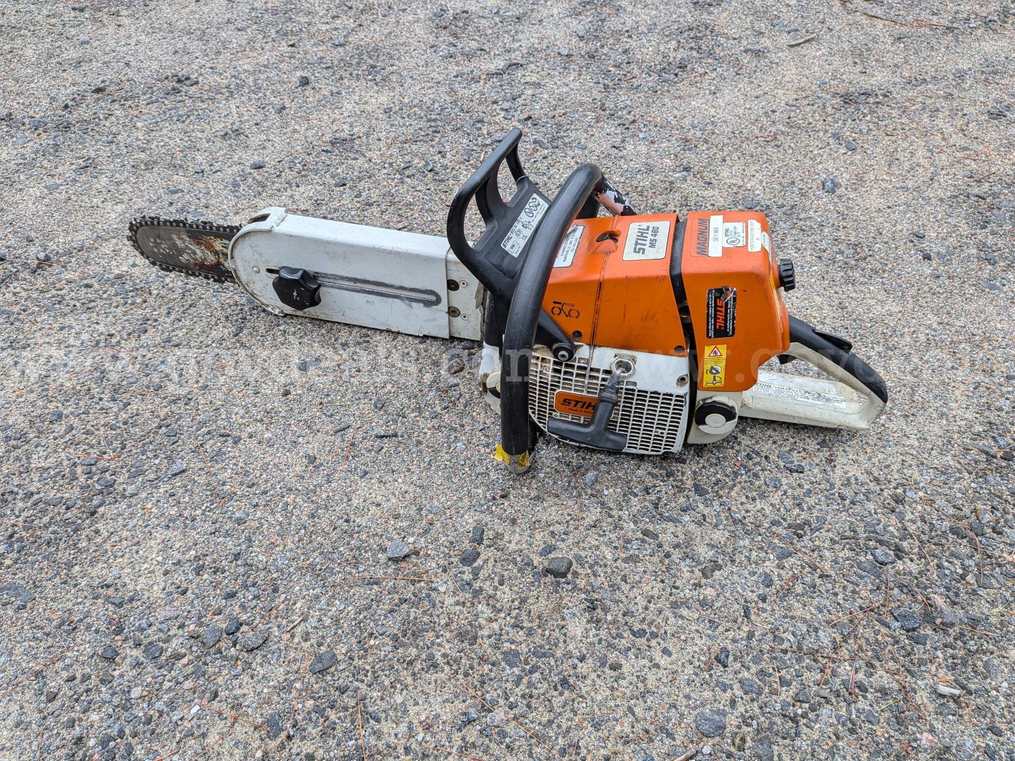 Gas Powered Rescue/Vent Saw Stihl MS460 Government Surplus Auction - Photo #2