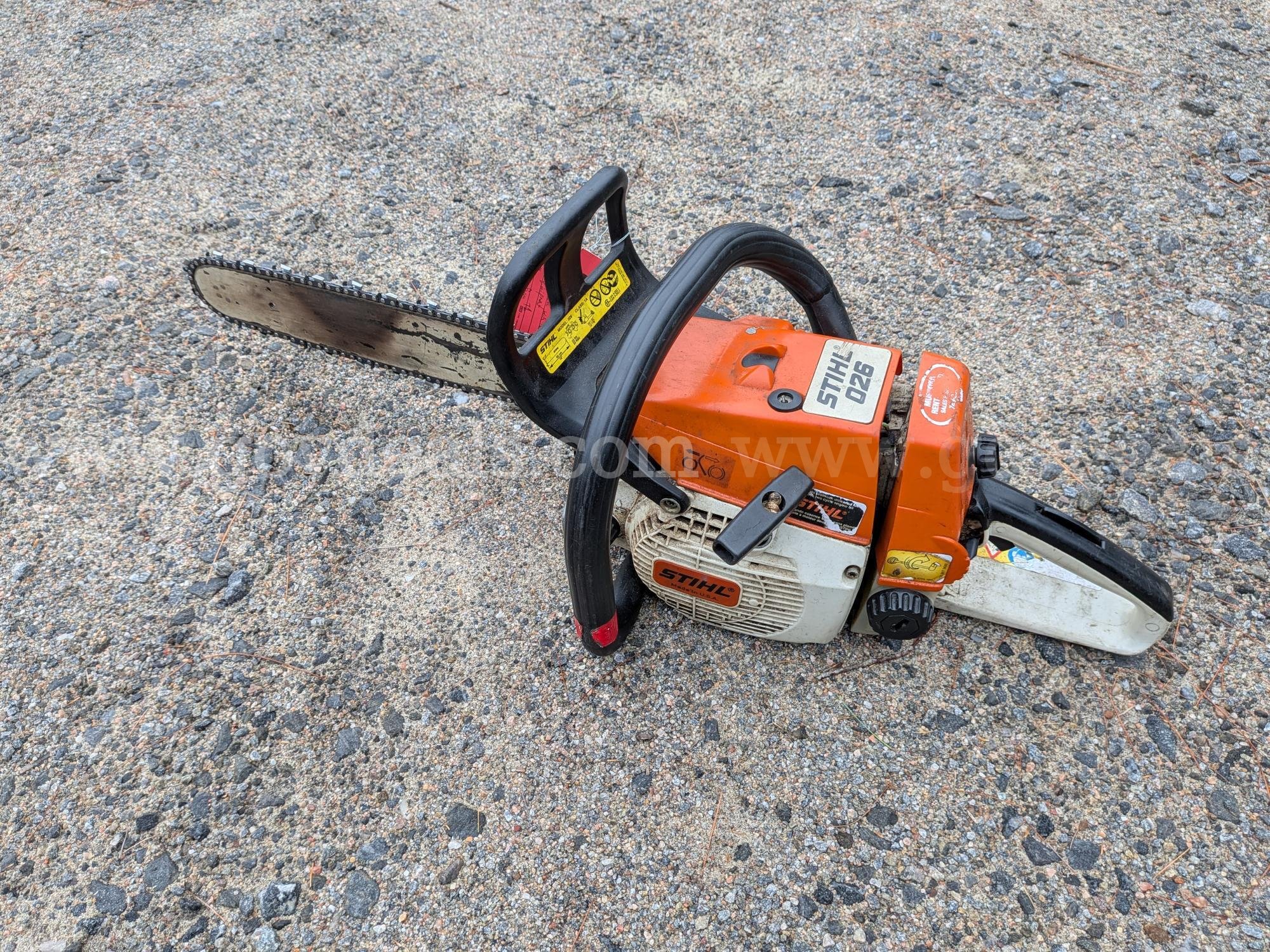 Gas Powered Saw Stihl MS026 Government Surplus Auction - Photo #2