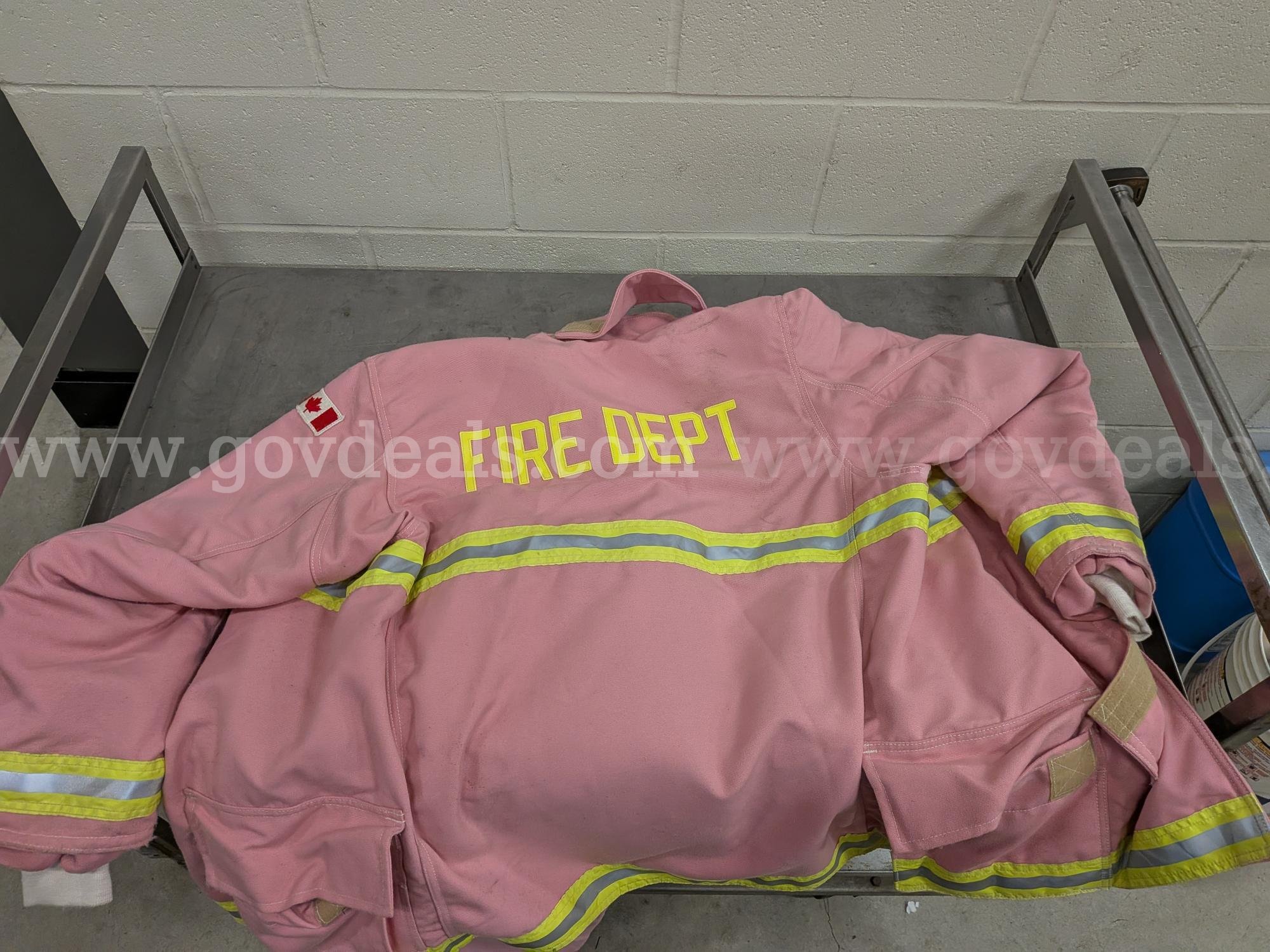 Pink Replica Bunker Gear Starfield  Government Surplus Auction - Primary Photo